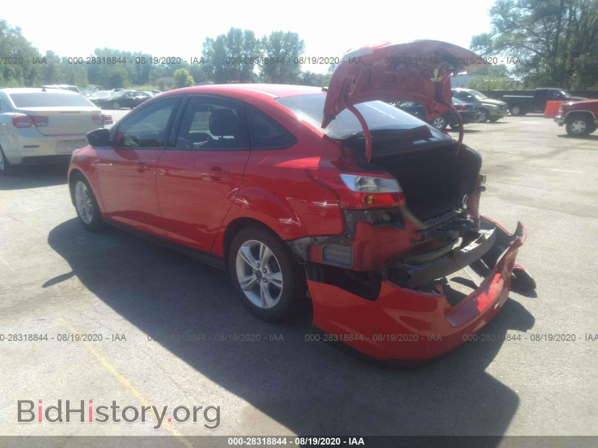 2014 FORD FOCUS - VIN: 1FADP3F28EL305667 - Фото 3