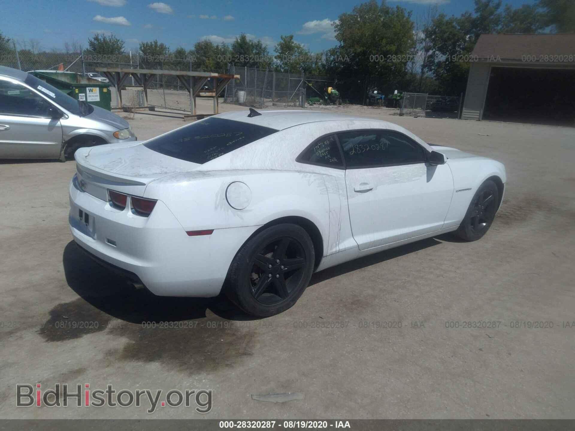 2012 CHEVROLET CAMARO - VIN: 2G1FB1E35C9171424 - Фото 4