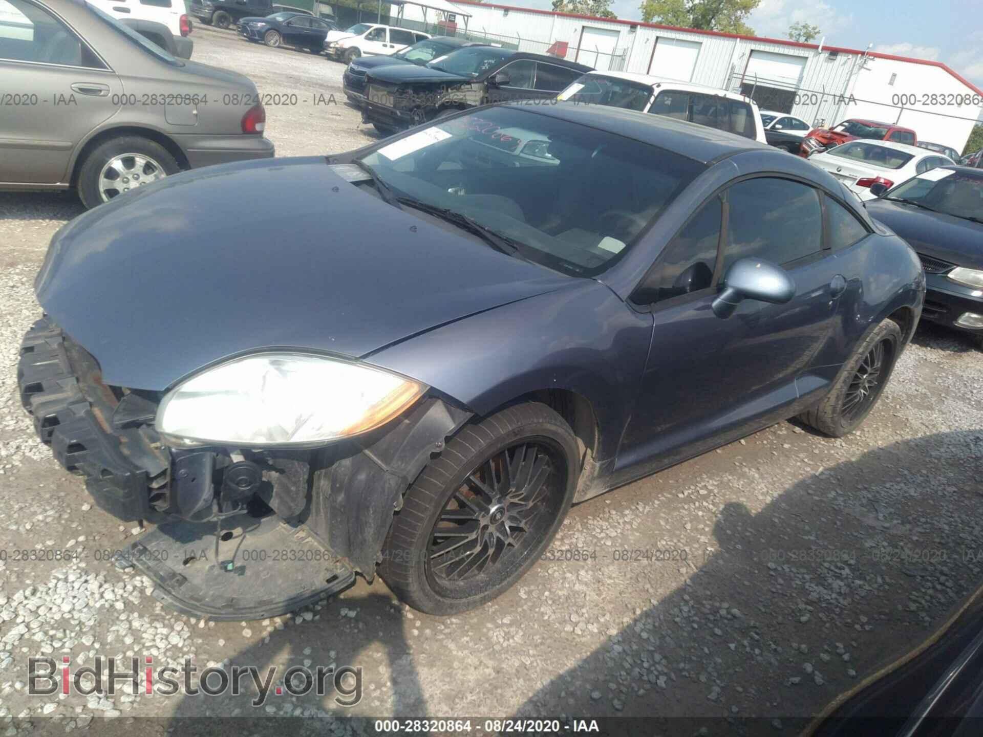 2007 MITSUBISHI ECLIPSE - VIN: 4A3AK34T57E016208 - Фото 2