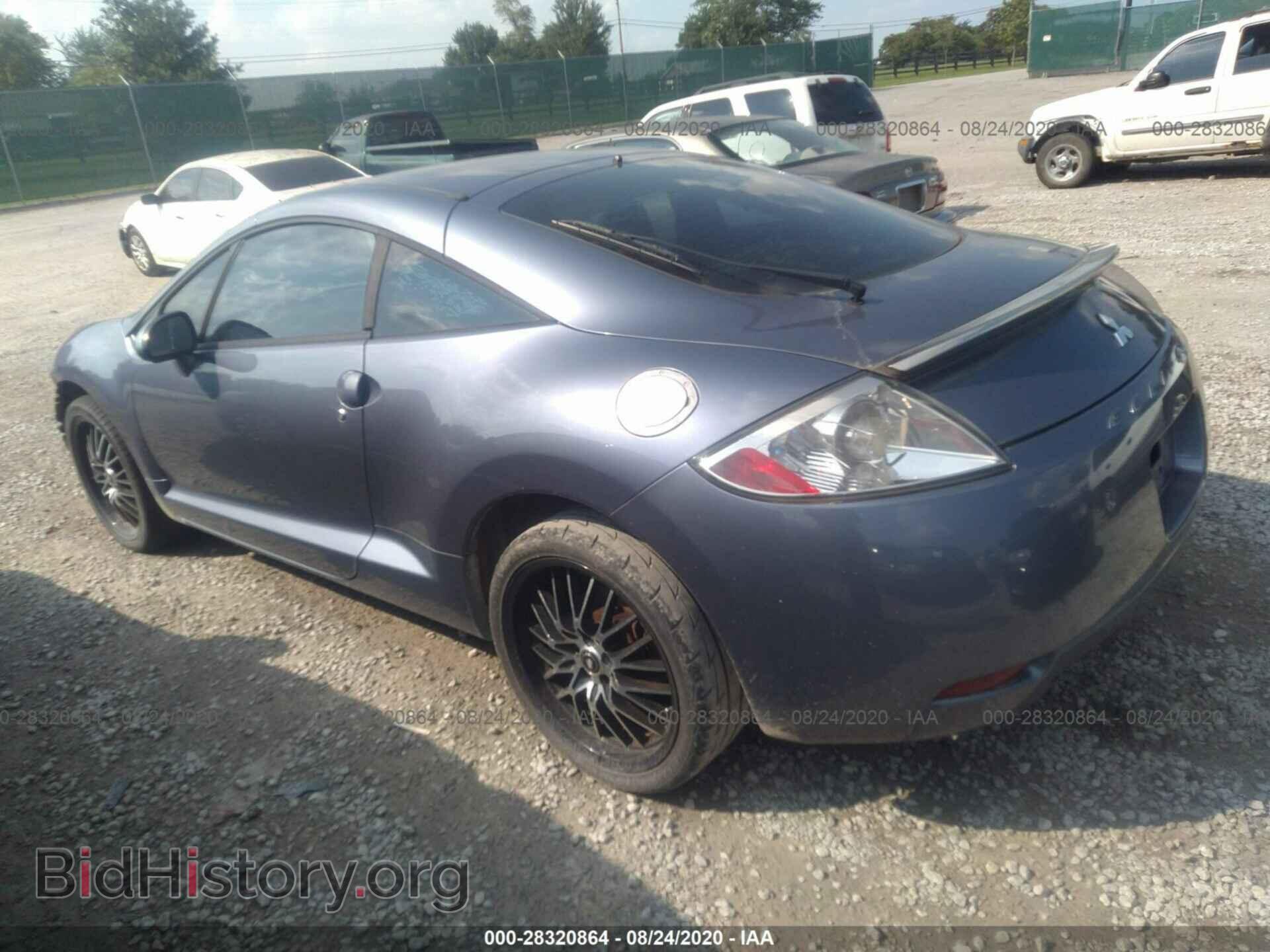2007 MITSUBISHI ECLIPSE - VIN: 4A3AK34T57E016208 - Фото 3