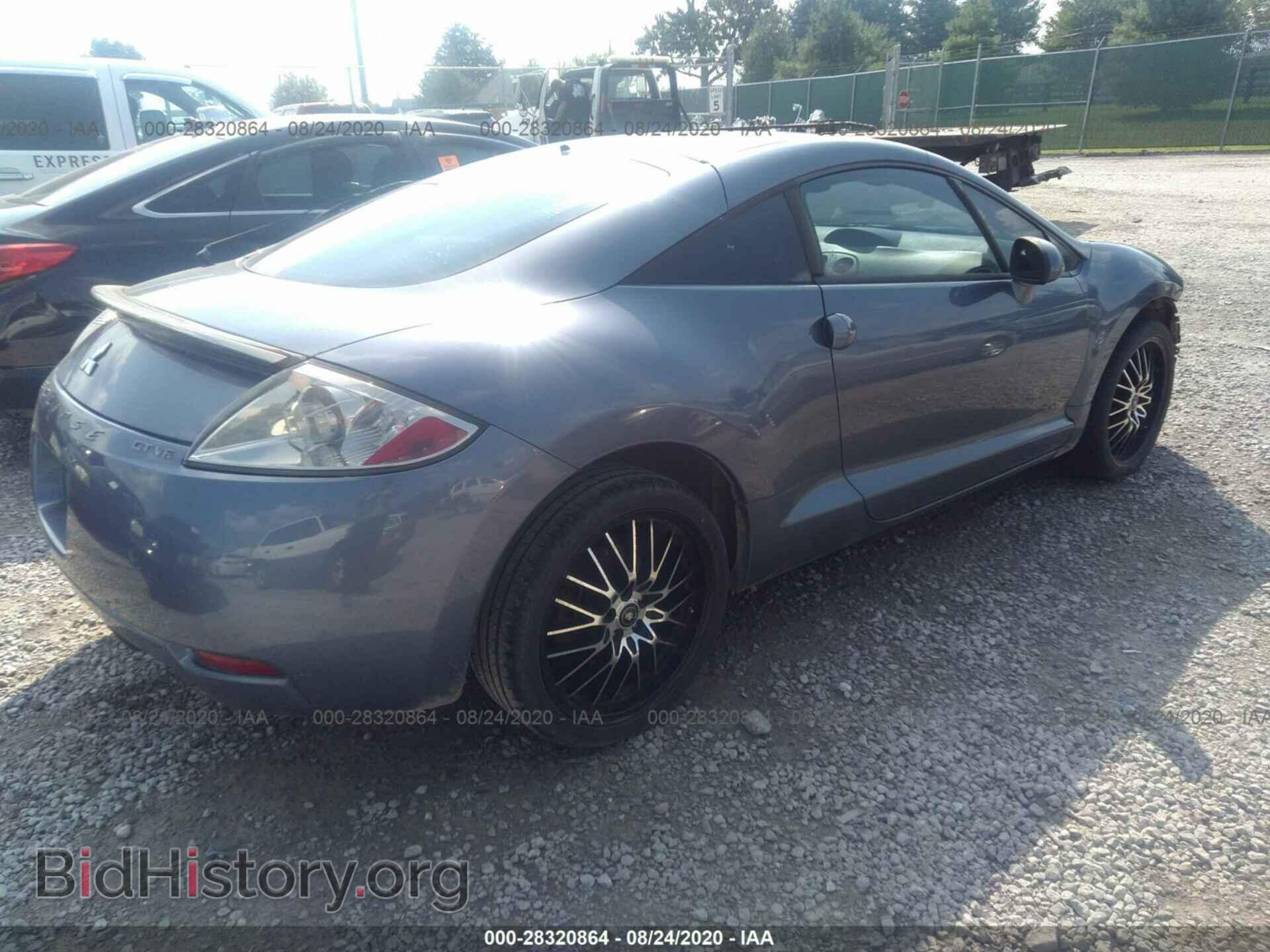 2007 MITSUBISHI ECLIPSE - VIN: 4A3AK34T57E016208 - Фото 4