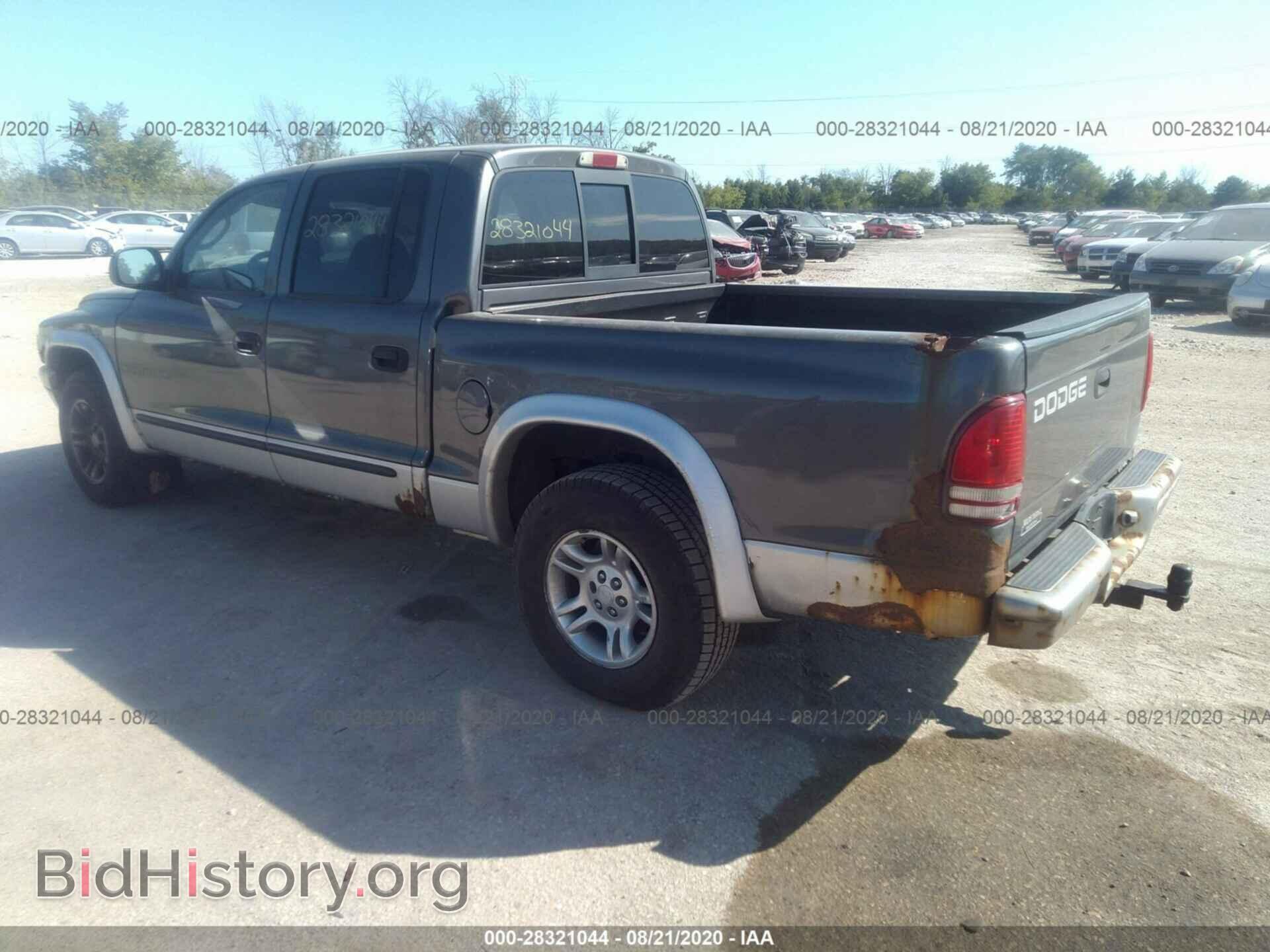 2002 DODGE DAKOTA - VIN: 1B7HL48N22S583339 - Фото 3
