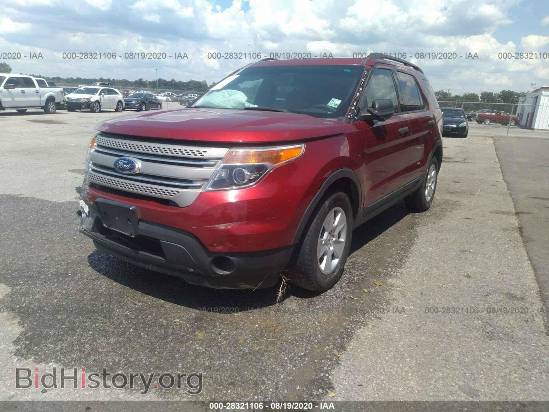 2013 FORD EXPLORER - VIN: 1FM5K7B80DGA44083 - Фото 2