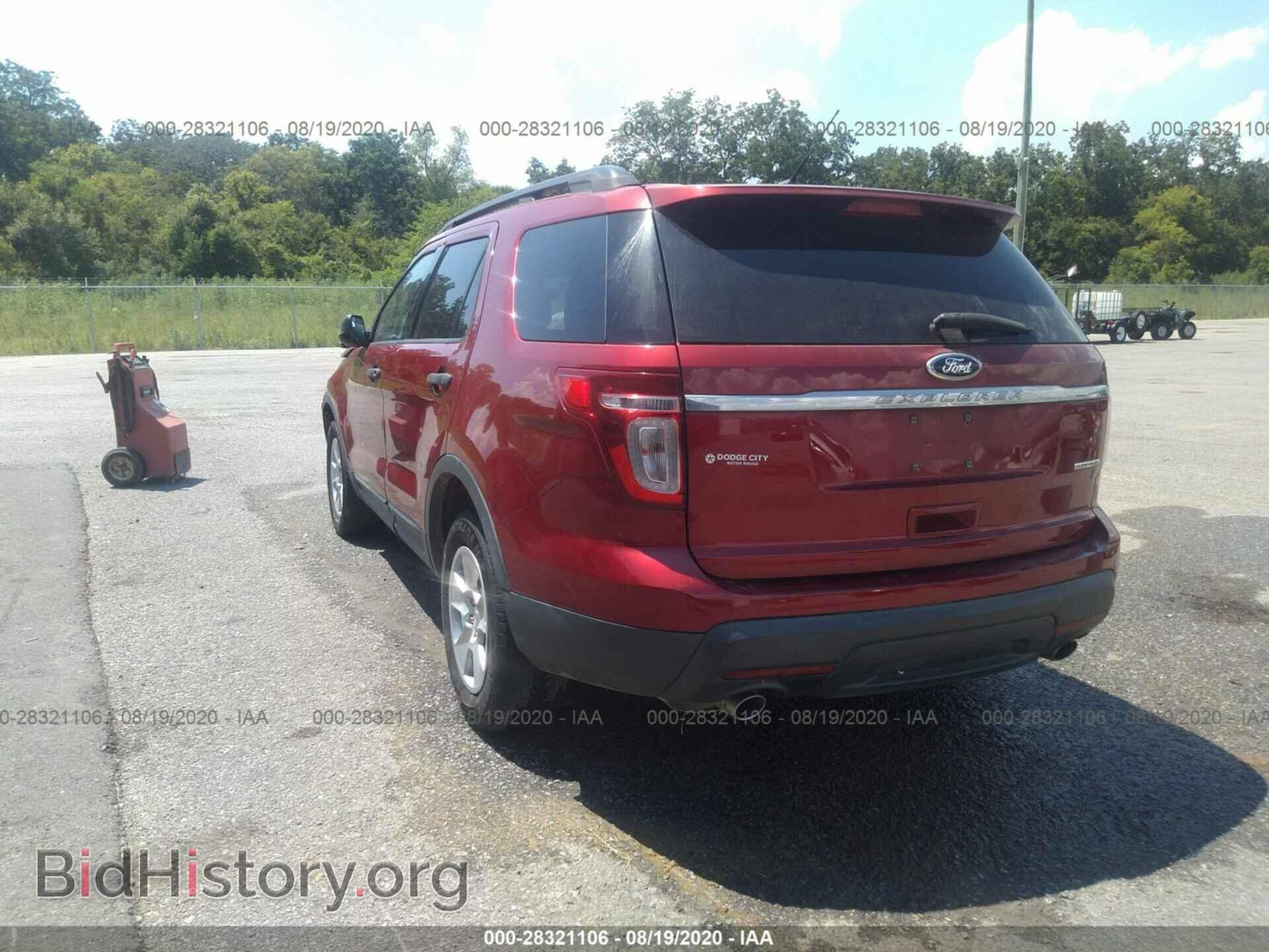 2013 FORD EXPLORER - VIN: 1FM5K7B80DGA44083 - Фото 3