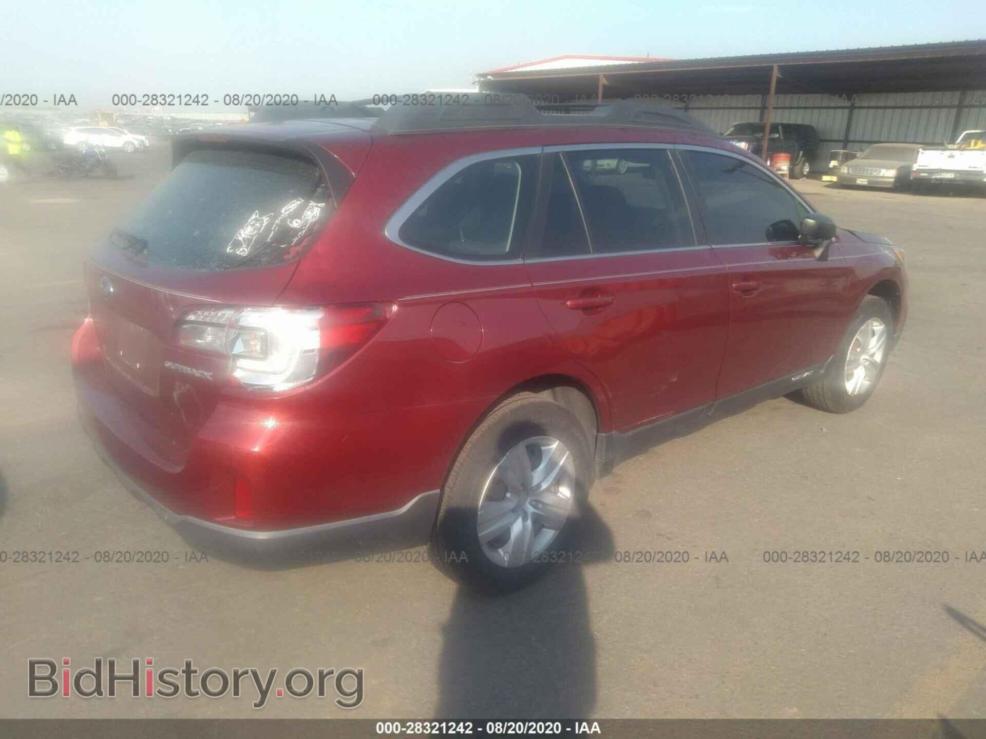 2015 SUBARU OUTBACK - VIN: 4S4BSBAC6F3236940 - Photo 4