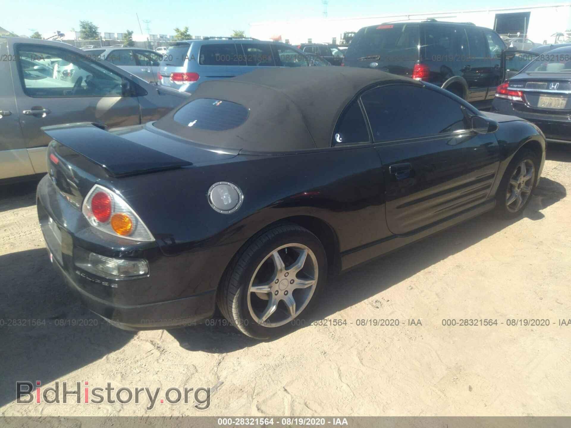2003 MITSUBISHI ECLIPSE - VIN: 4A3AE75H63E197886 - Photo 4