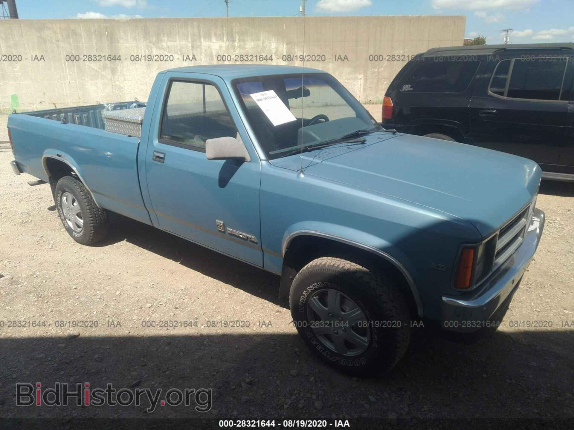 Фотография 1B7GR14X6JS746301 - DODGE DAKOTA 1988