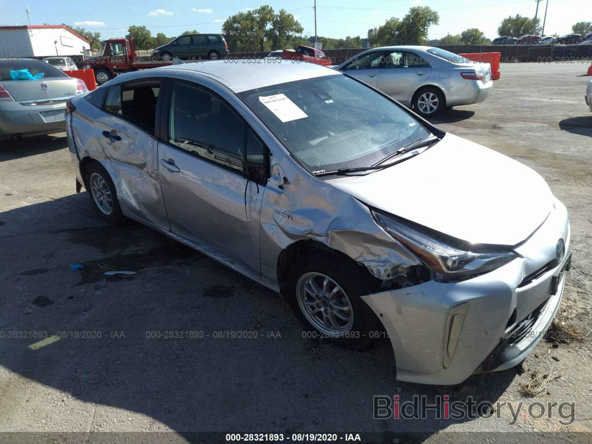 Photo JTDL9RFU1K3002620 - TOYOTA PRIUS 2019