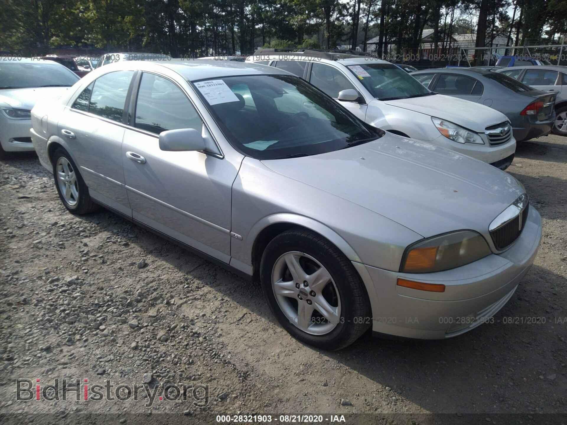 Фотография 1LNHM87A41Y731663 - LINCOLN LS 2001