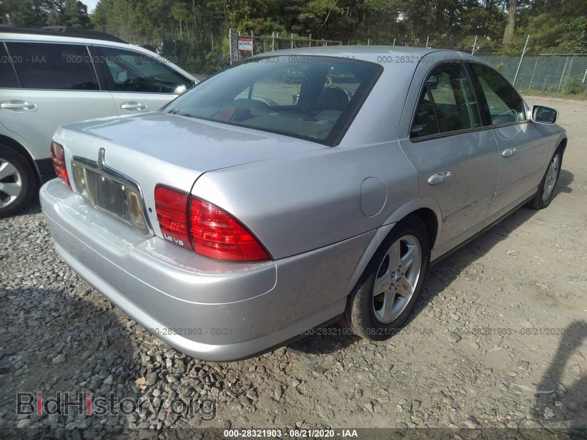 2001 LINCOLN LS - VIN: 1LNHM87A41Y731663 - Photo 4