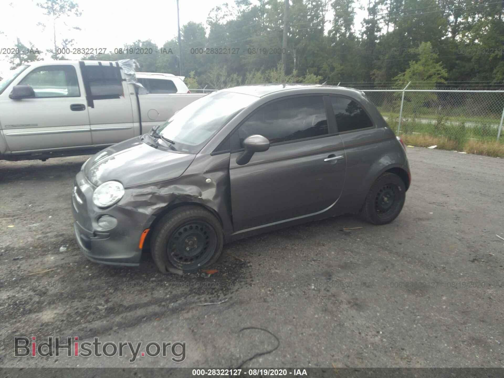 2012 FIAT 500 - VIN: 3C3CFFAR3CT237900 - Фото 2