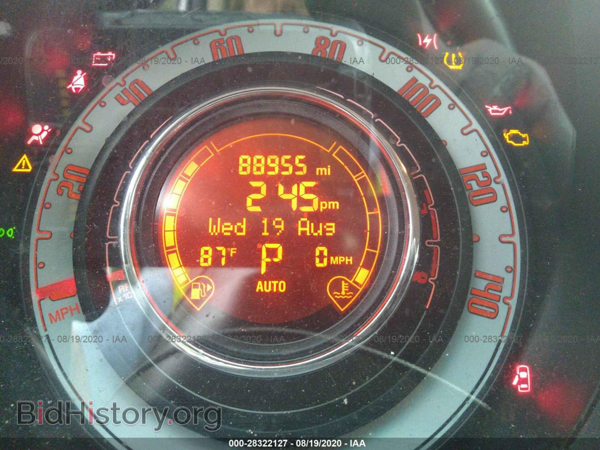 2012 FIAT 500 - VIN: 3C3CFFAR3CT237900 - Фото 7
