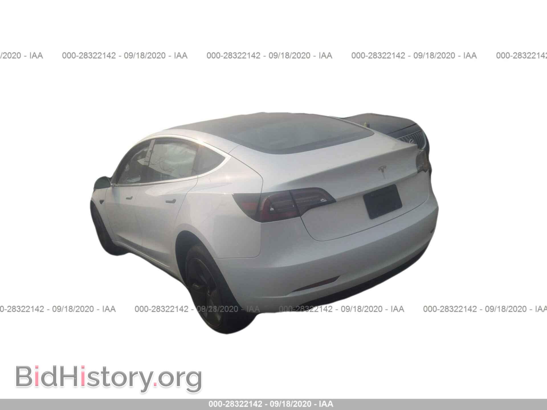2020 TESLA MODEL 3 - VIN: 5YJ3E1EA1LF615264 - Фото 3