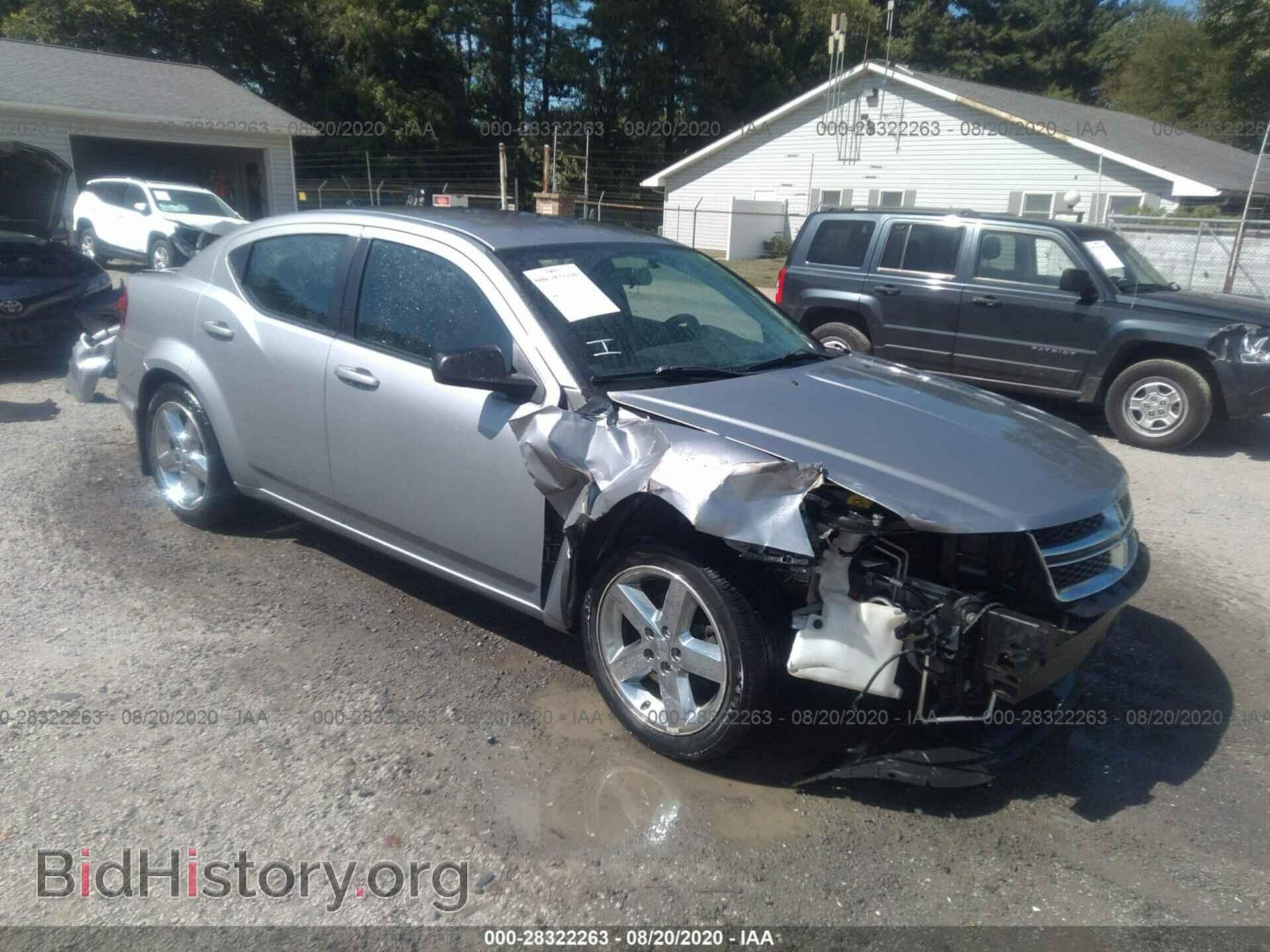 Photo 1C3CDZAB6DN658036 - DODGE AVENGER 2013