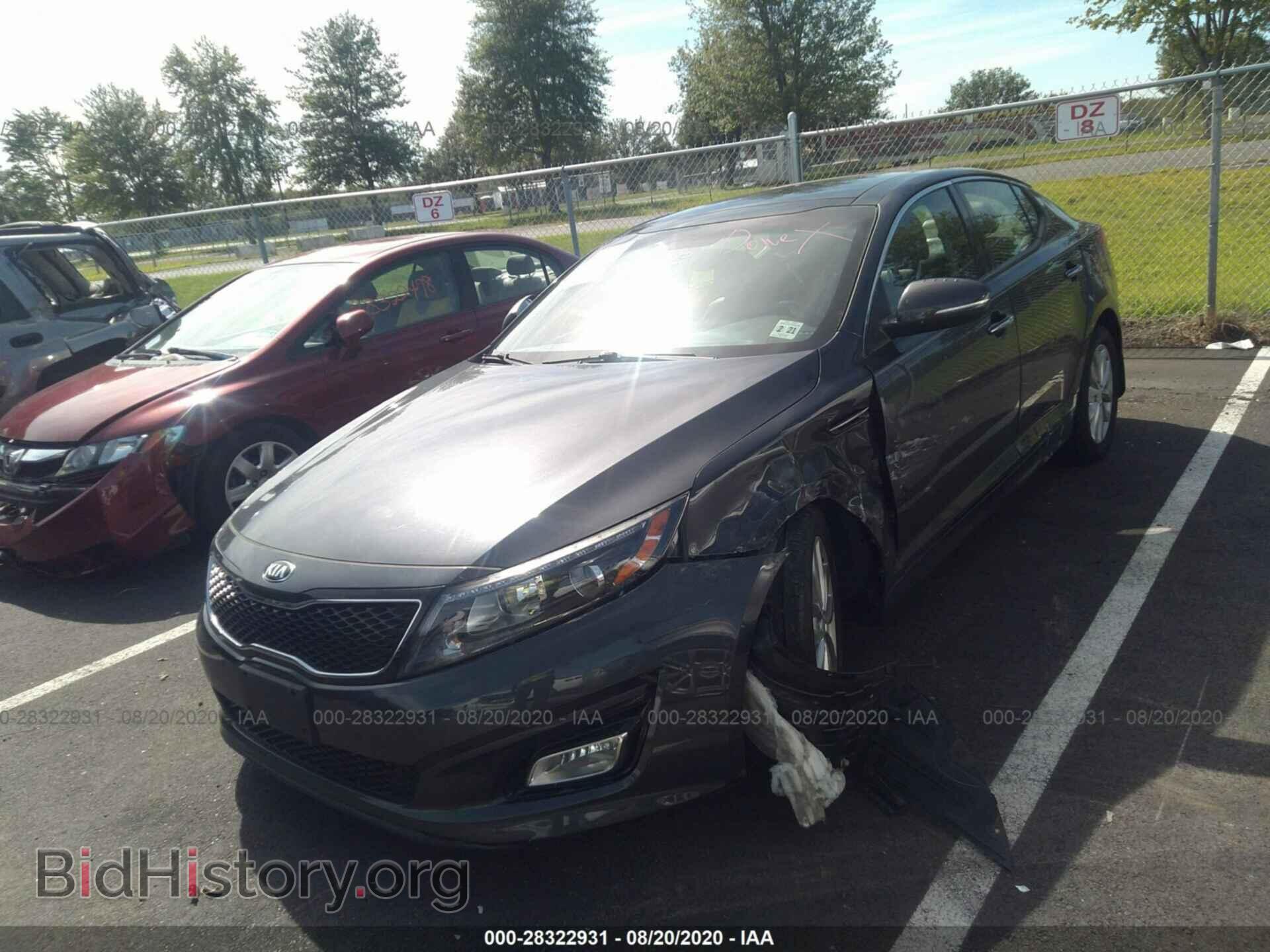2015 KIA OPTIMA - VIN: 5XXGN4A75FG514985 - Фото 2