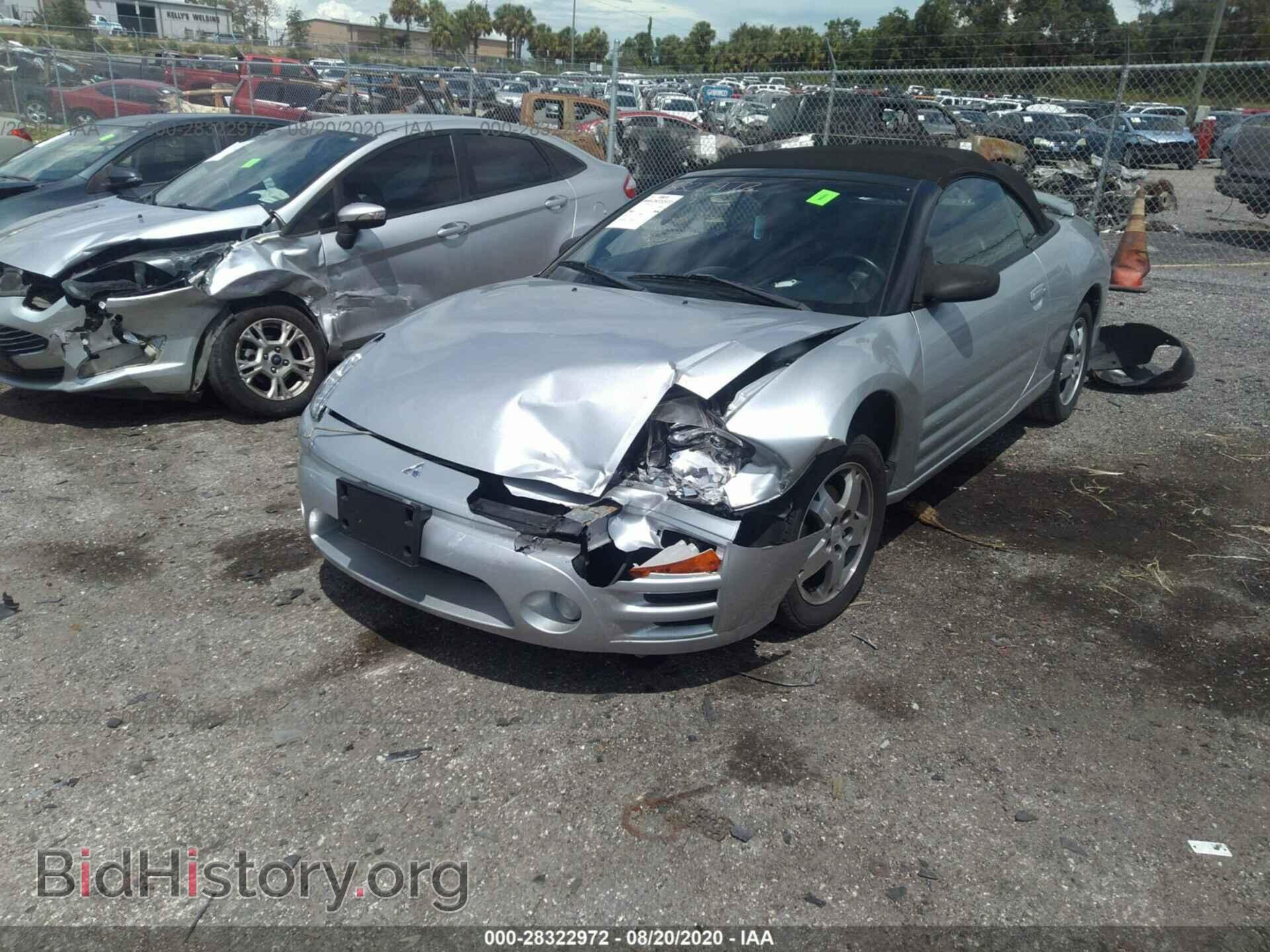 2003 MITSUBISHI ECLIPSE - VIN: 4A3AE45G33E010027 - Фото 6