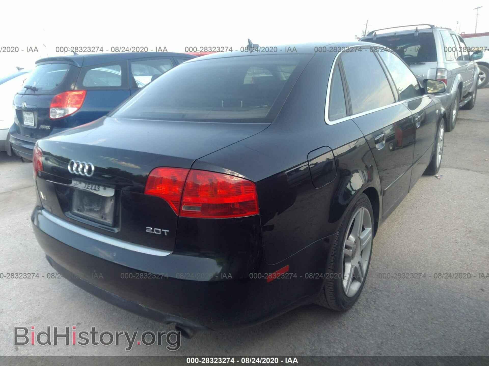2007 AUDI A4 - VIN: WAUAF78E37A053496 - Photo 4