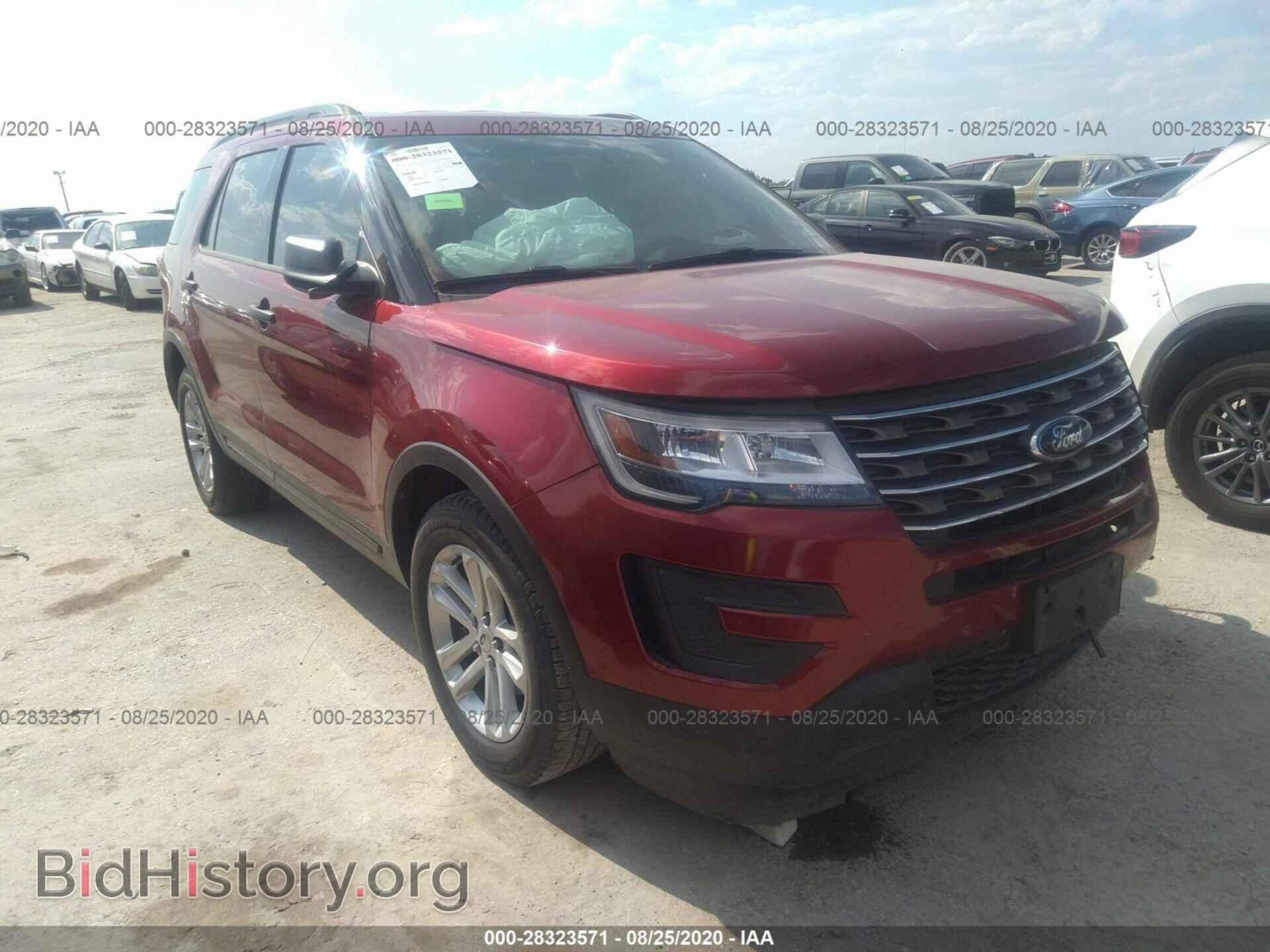 Photo 1FM5K7B89GGC85600 - FORD EXPLORER 2016