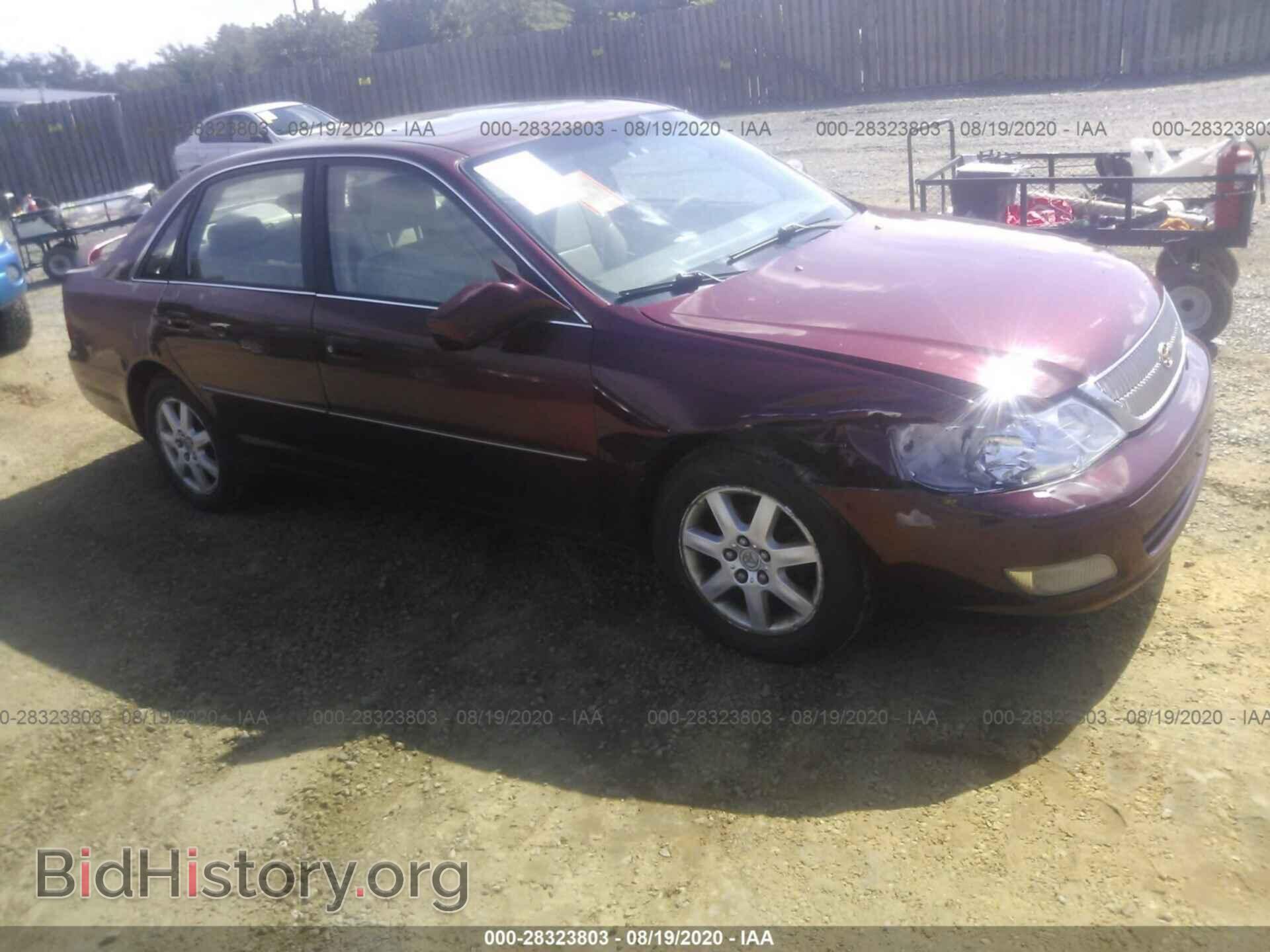 Photo 4T1BF28B12U236639 - TOYOTA AVALON 2002