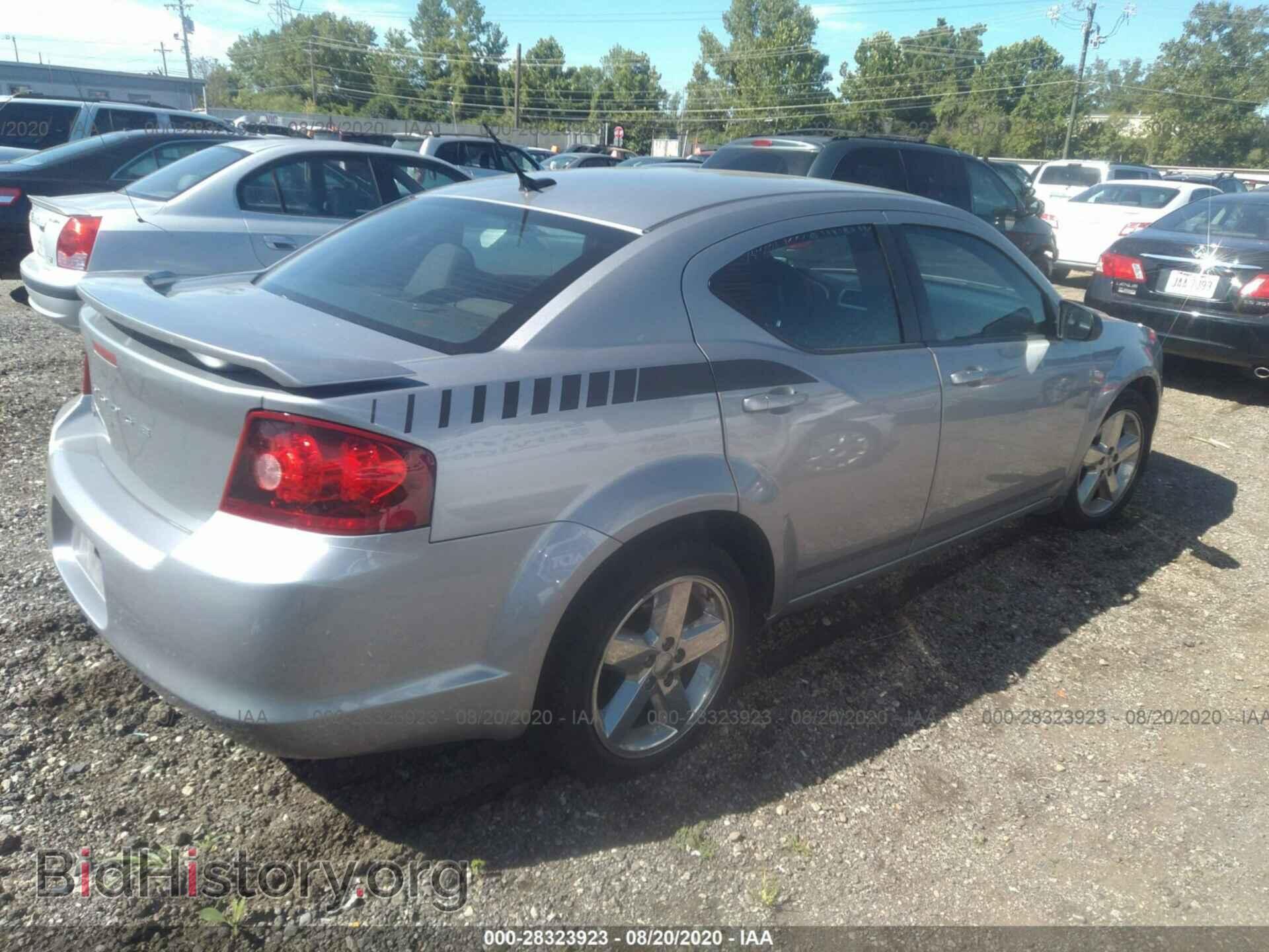 2013 DODGE AVENGER - VIN: 1C3CDZAB9DN741850 - Фото 4