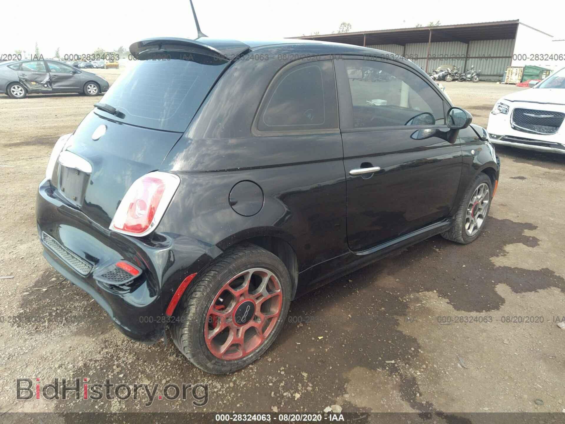 2012 FIAT 500 - VIN: 3C3CFFBR1CT382268 - Фото 4