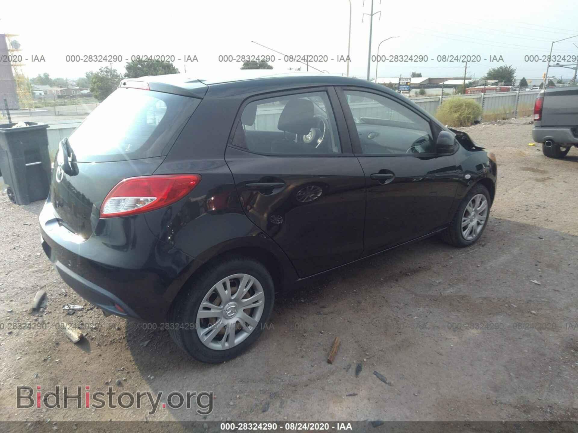 2012 MAZDA MAZDA2 - VIN: JM1DE1KZ5C0136018 - Фото 4