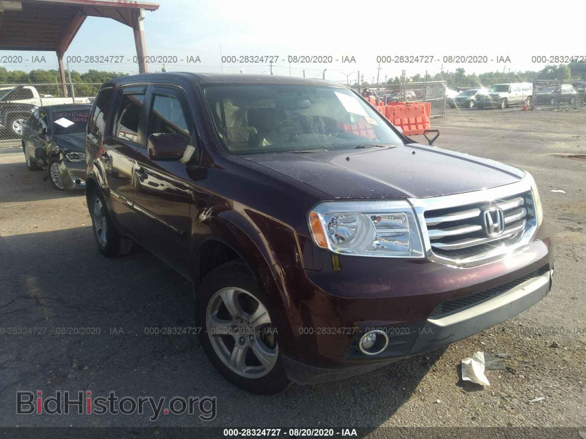 Фотография 5FNYF3H5XDB016796 - HONDA PILOT 2013