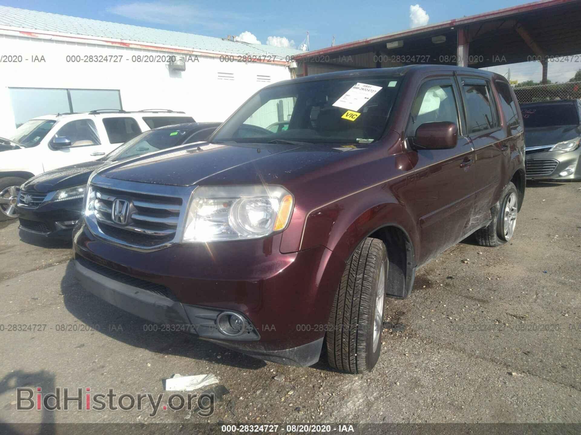2013 HONDA PILOT - VIN: 5FNYF3H5XDB016796 - Фото 2