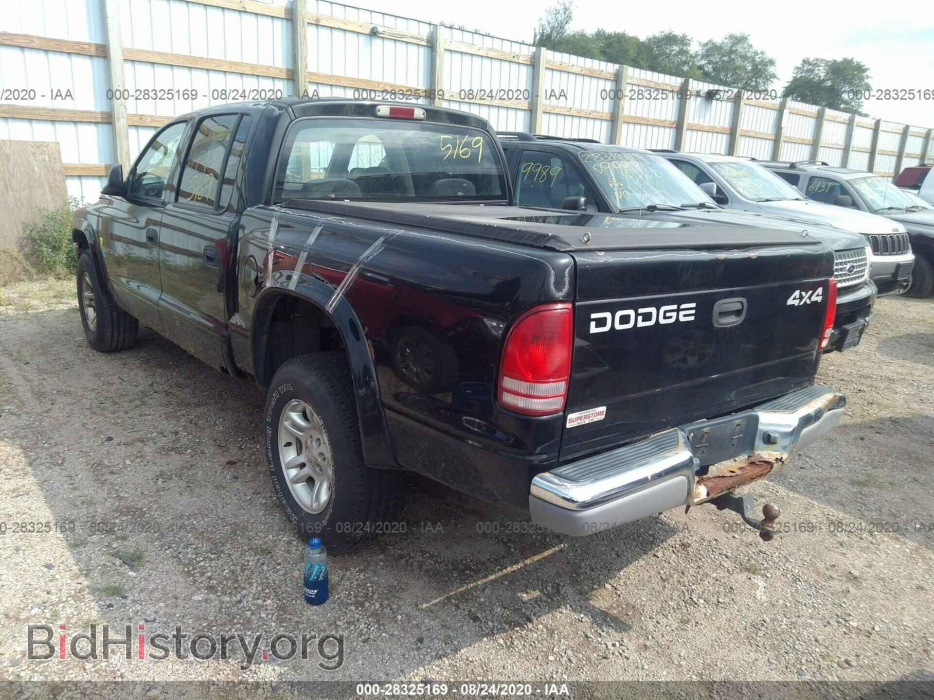 2002 DODGE DAKOTA - VIN: 1B7HG48N92S726677 - Фото 3