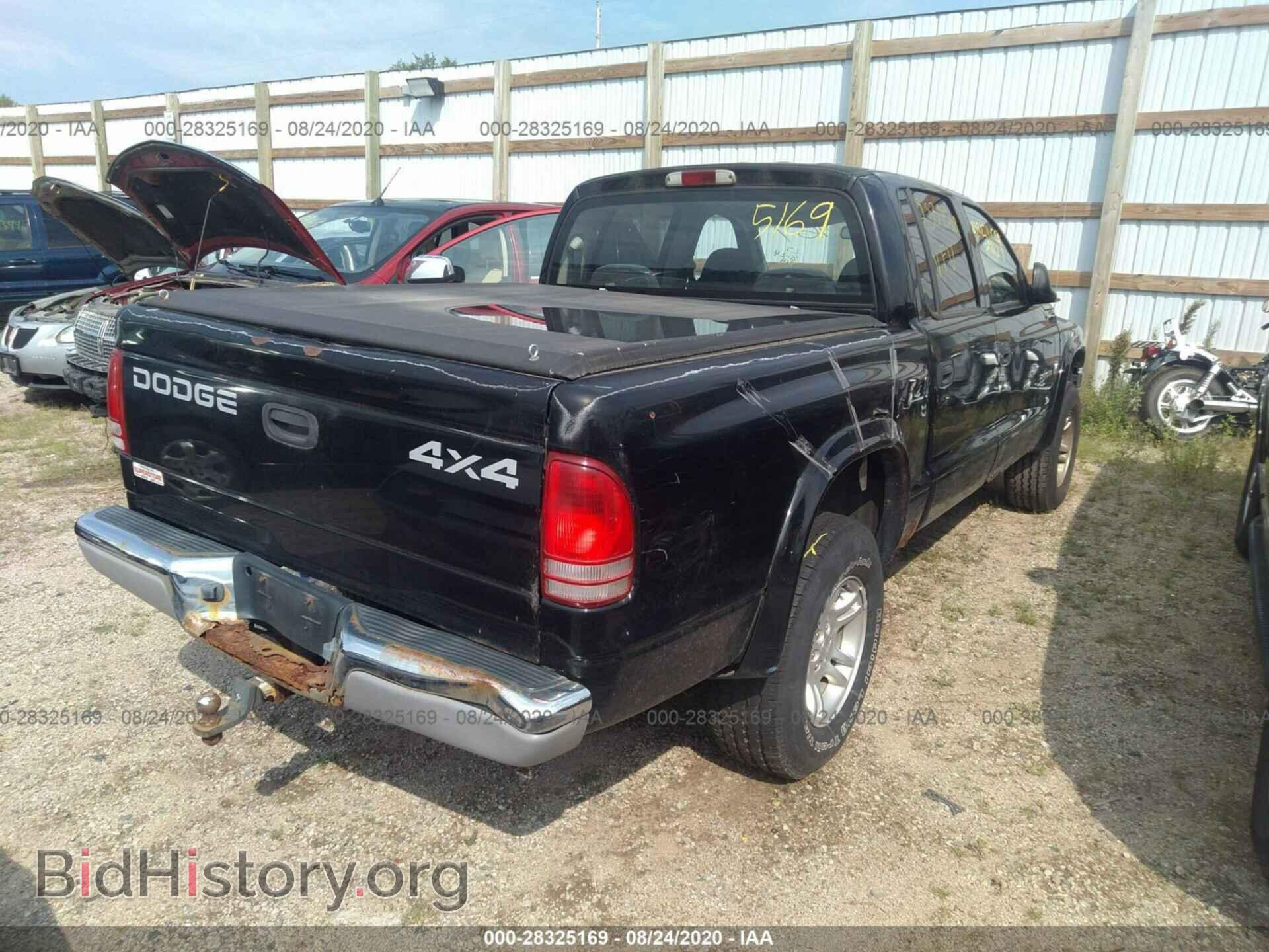 2002 DODGE DAKOTA - VIN: 1B7HG48N92S726677 - Фото 4