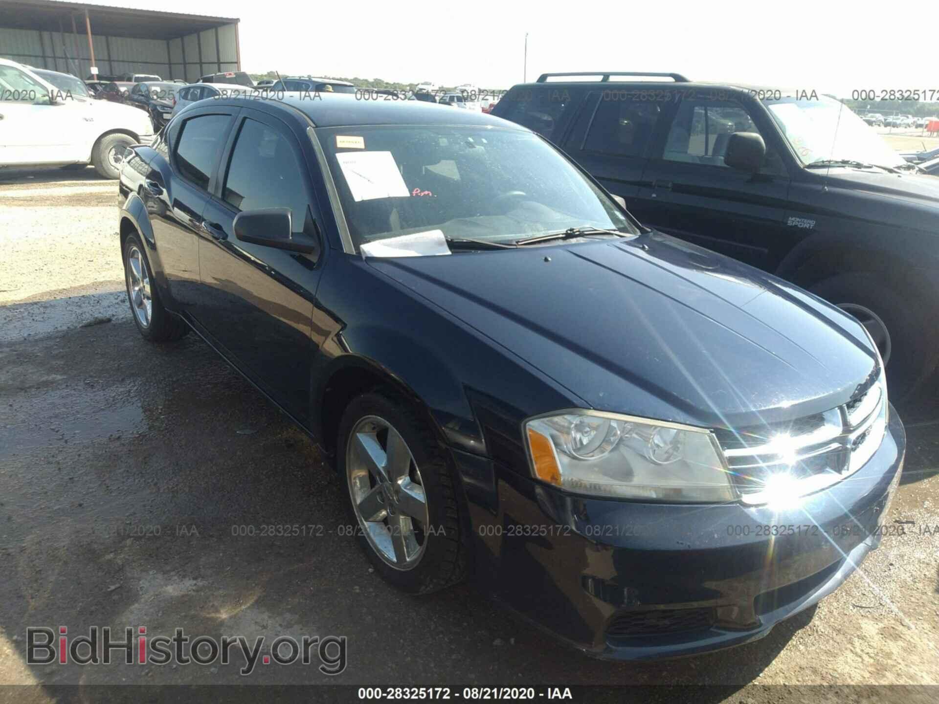 Фотография 1C3CDZAB1DN688092 - DODGE AVENGER 2013