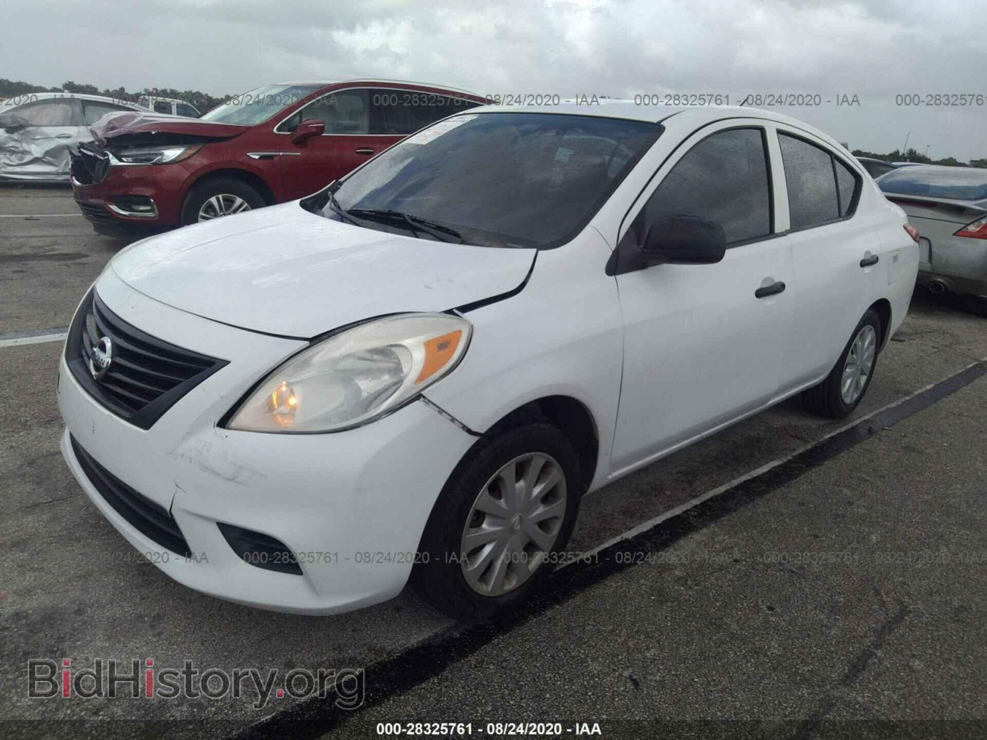 2014 NISSAN VERSA - VIN: 3N1CN7AP4EL802549 - Фото 2