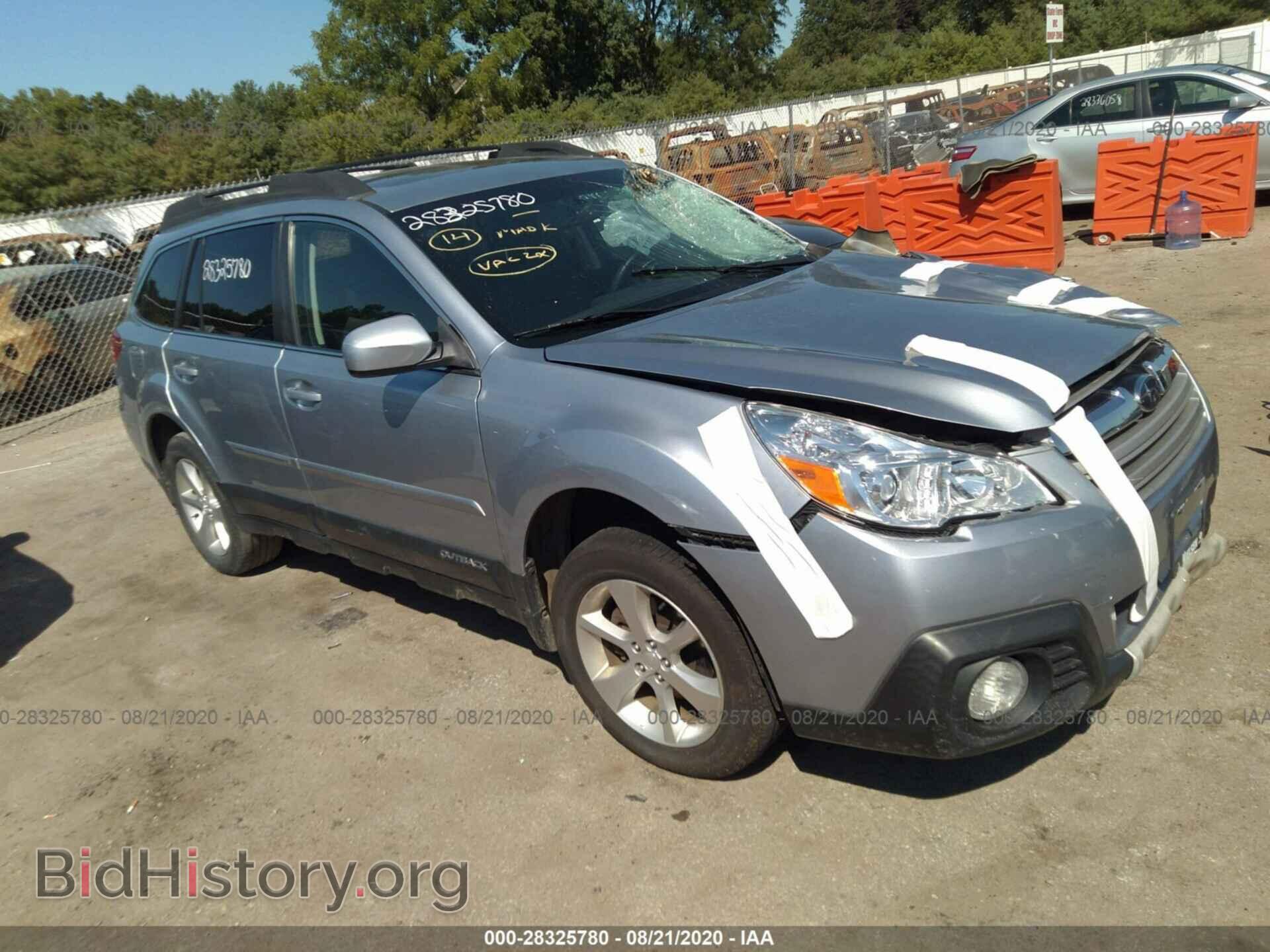 Фотография 4S4BRBLC0E3324468 - SUBARU OUTBACK 2014
