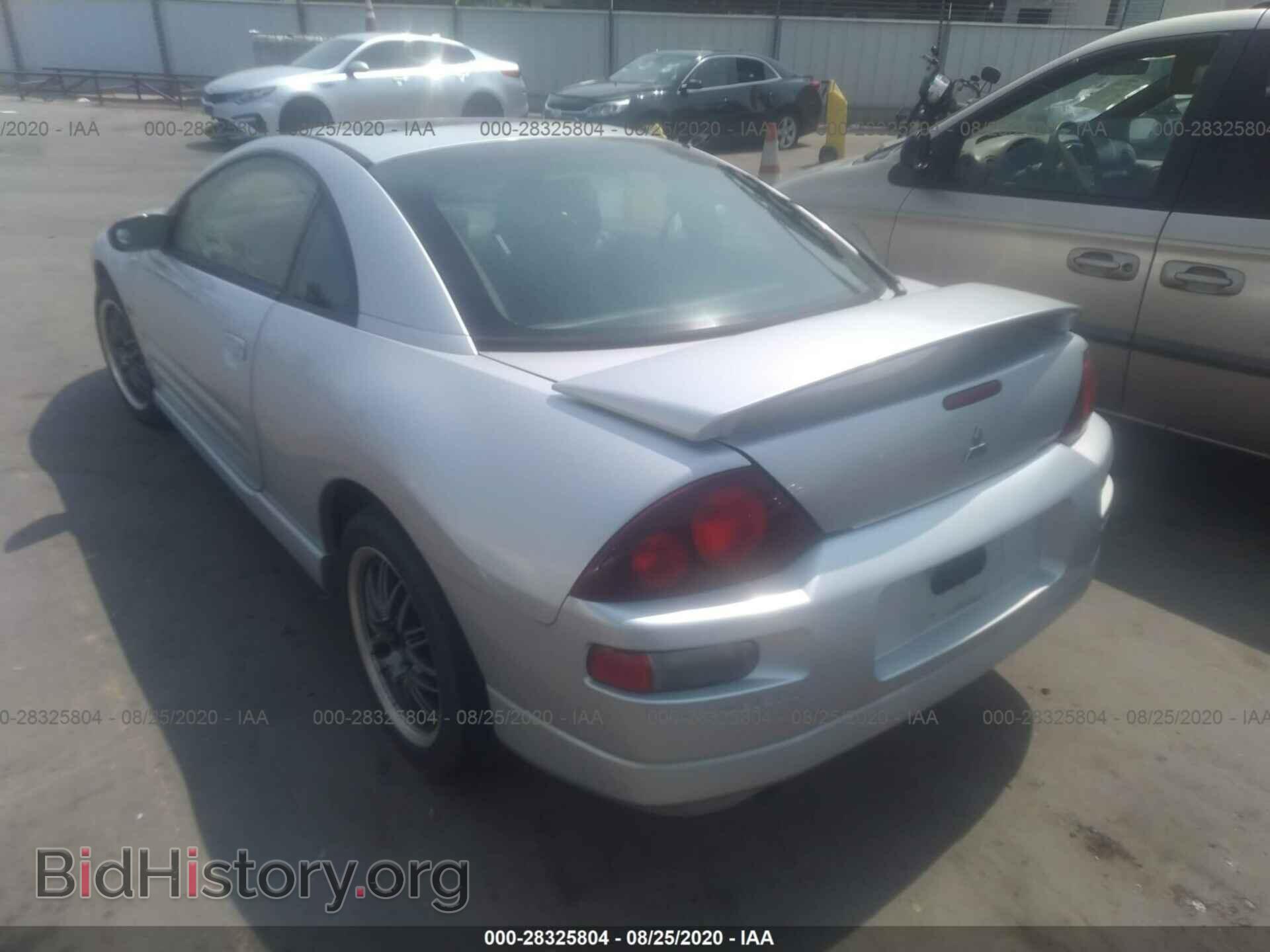 2002 MITSUBISHI ECLIPSE - VIN: 4A3AC54H22E093907 - Фото 3