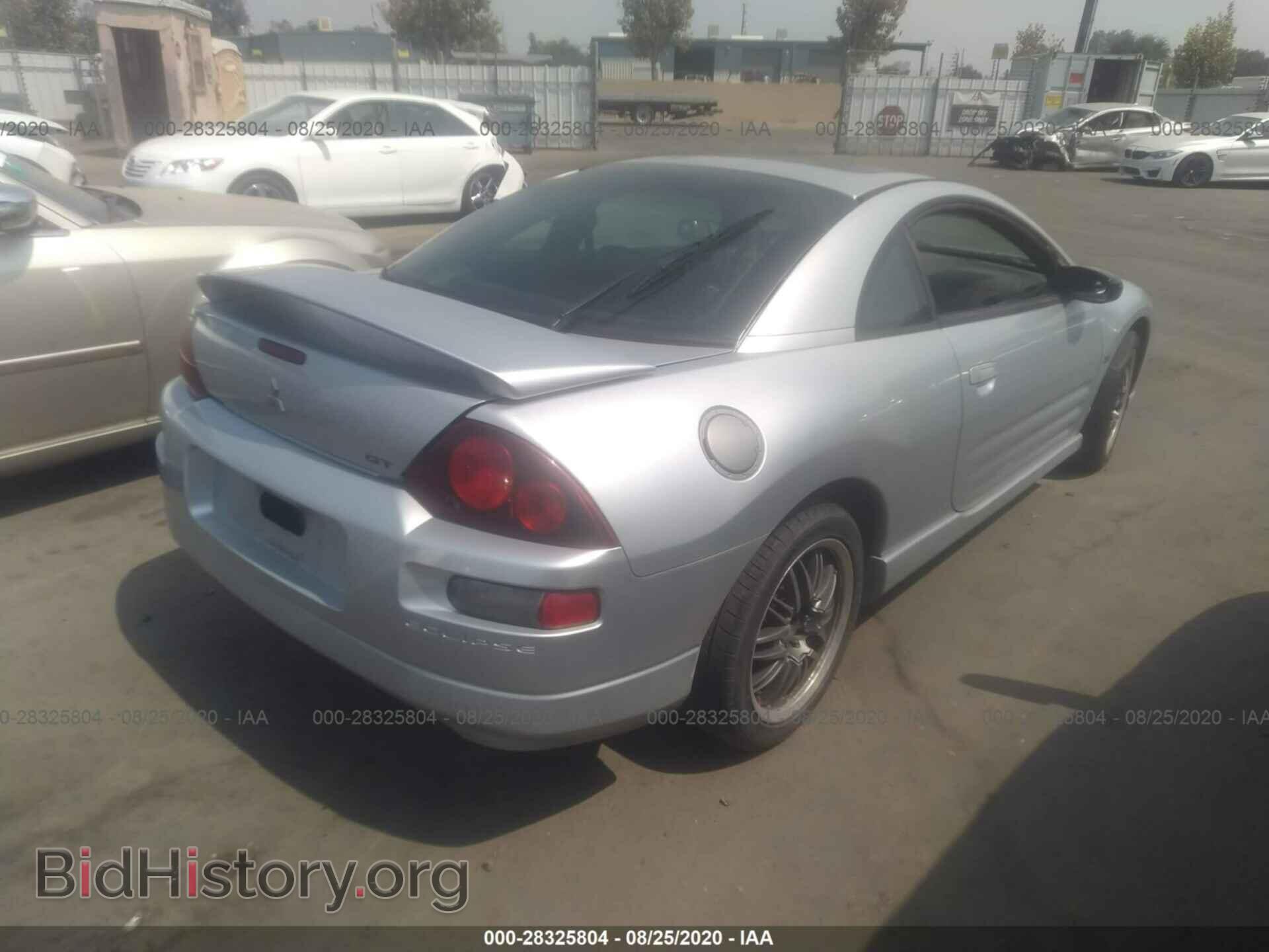2002 MITSUBISHI ECLIPSE - VIN: 4A3AC54H22E093907 - Фото 4