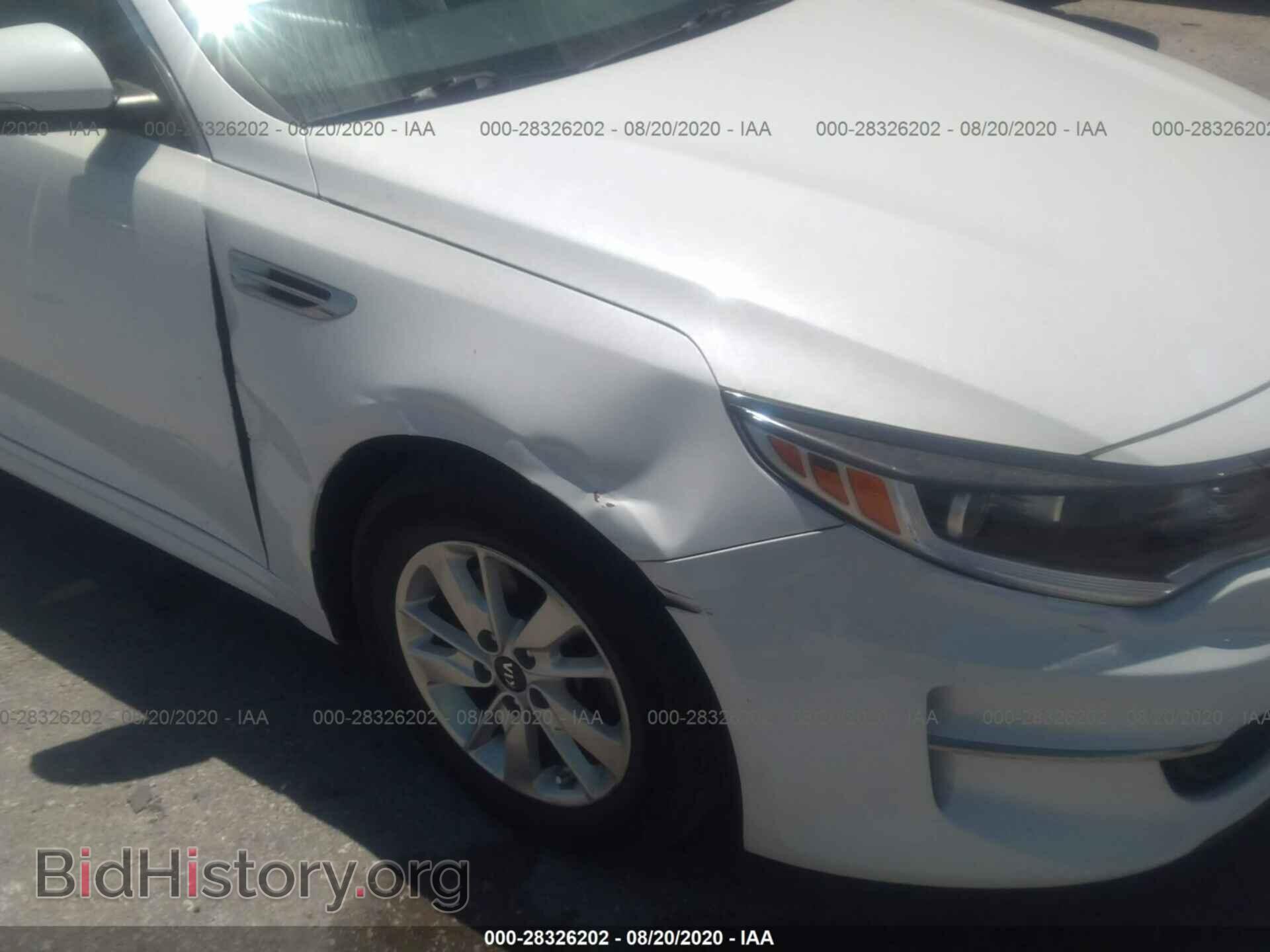 2016 KIA OPTIMA - VIN: 5XXGT4L36GG039901 - Photo 6