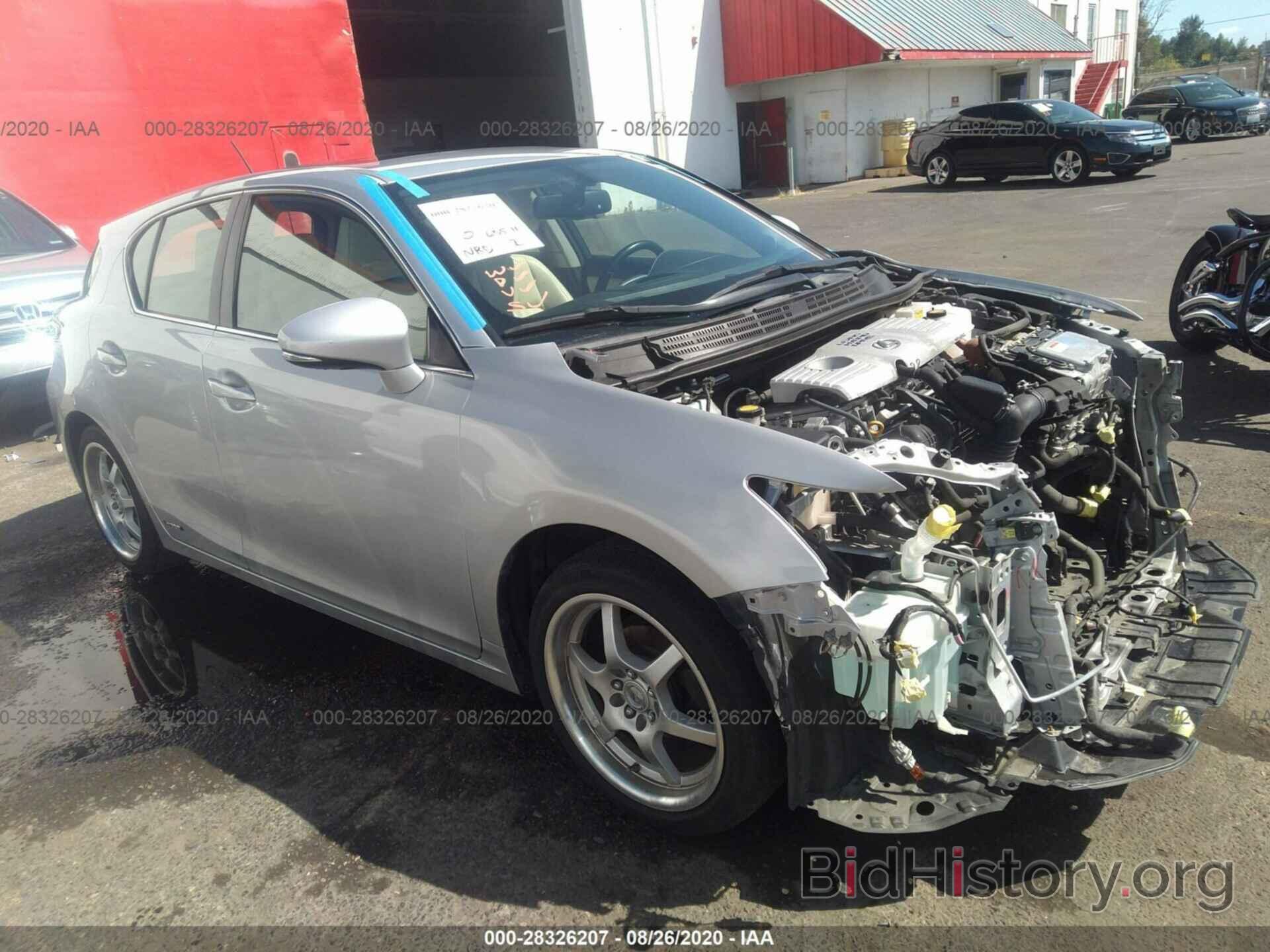 Photo JTHKD5BH4B2031609 - LEXUS CT 200H 2011