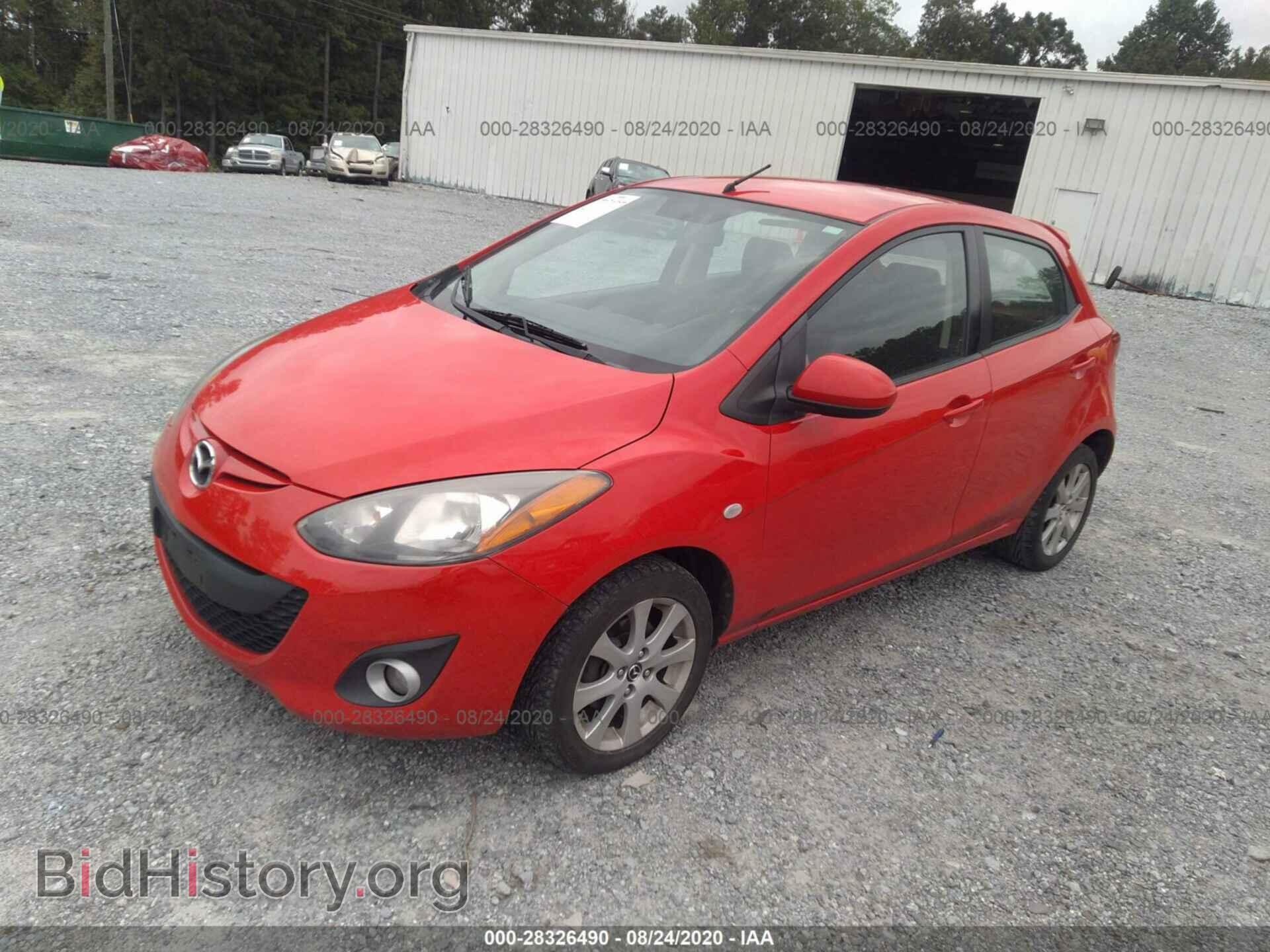 2013 MAZDA MAZDA2 - VIN: JM1DE1LY8D0156559 - Photo 2