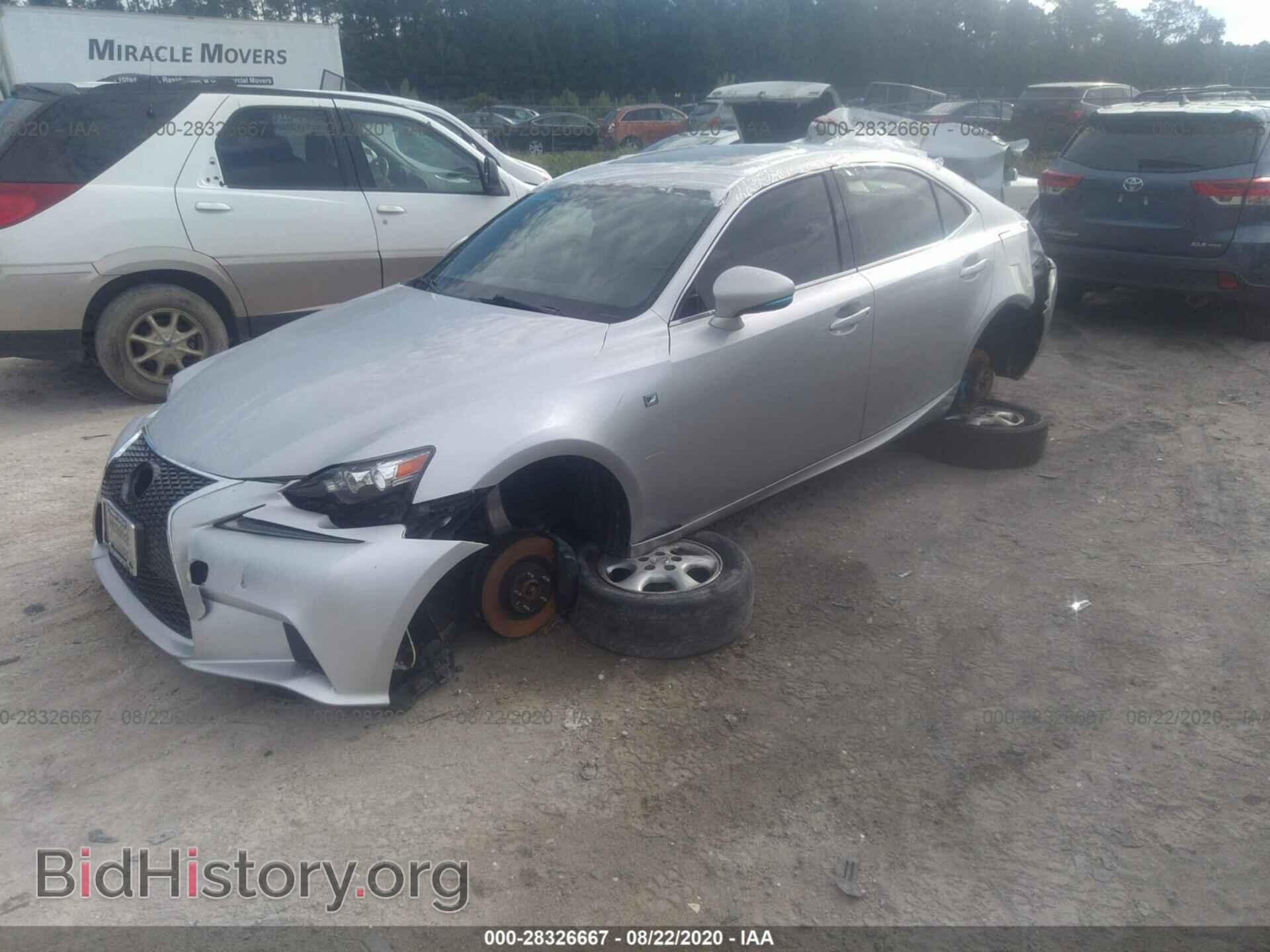 2016 LEXUS IS 350 - VIN: JTHCE1D26G5010785 - Фото 2