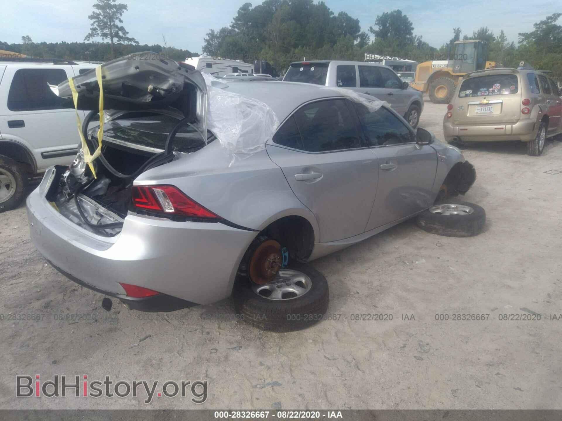 2016 LEXUS IS 350 - VIN: JTHCE1D26G5010785 - Фото 4