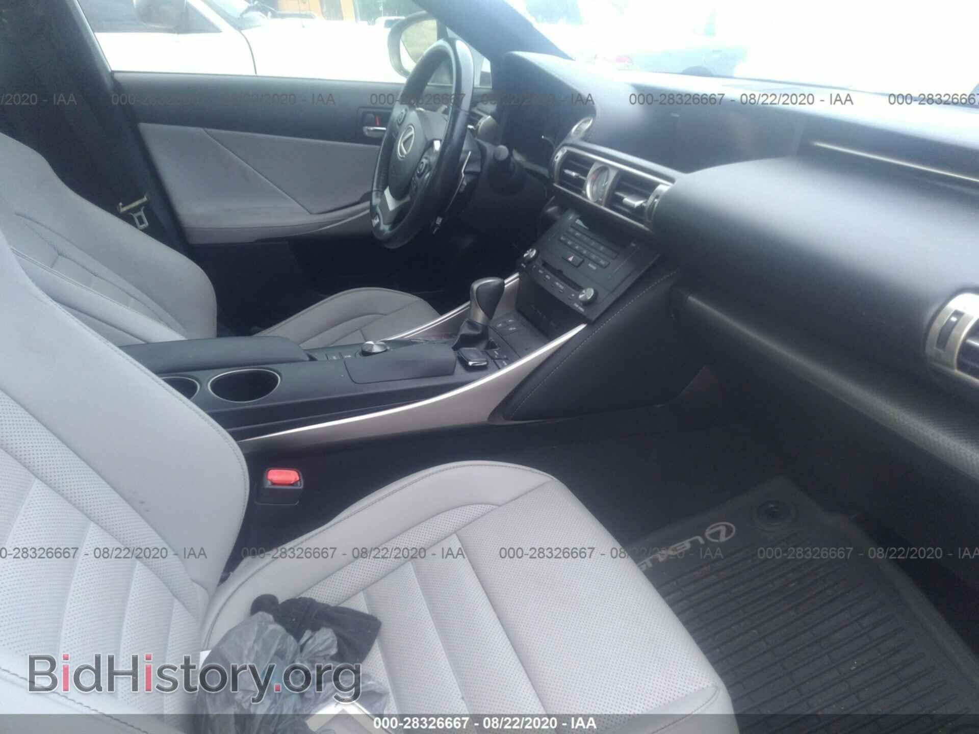 2016 LEXUS IS 350 - VIN: JTHCE1D26G5010785 - Фото 5