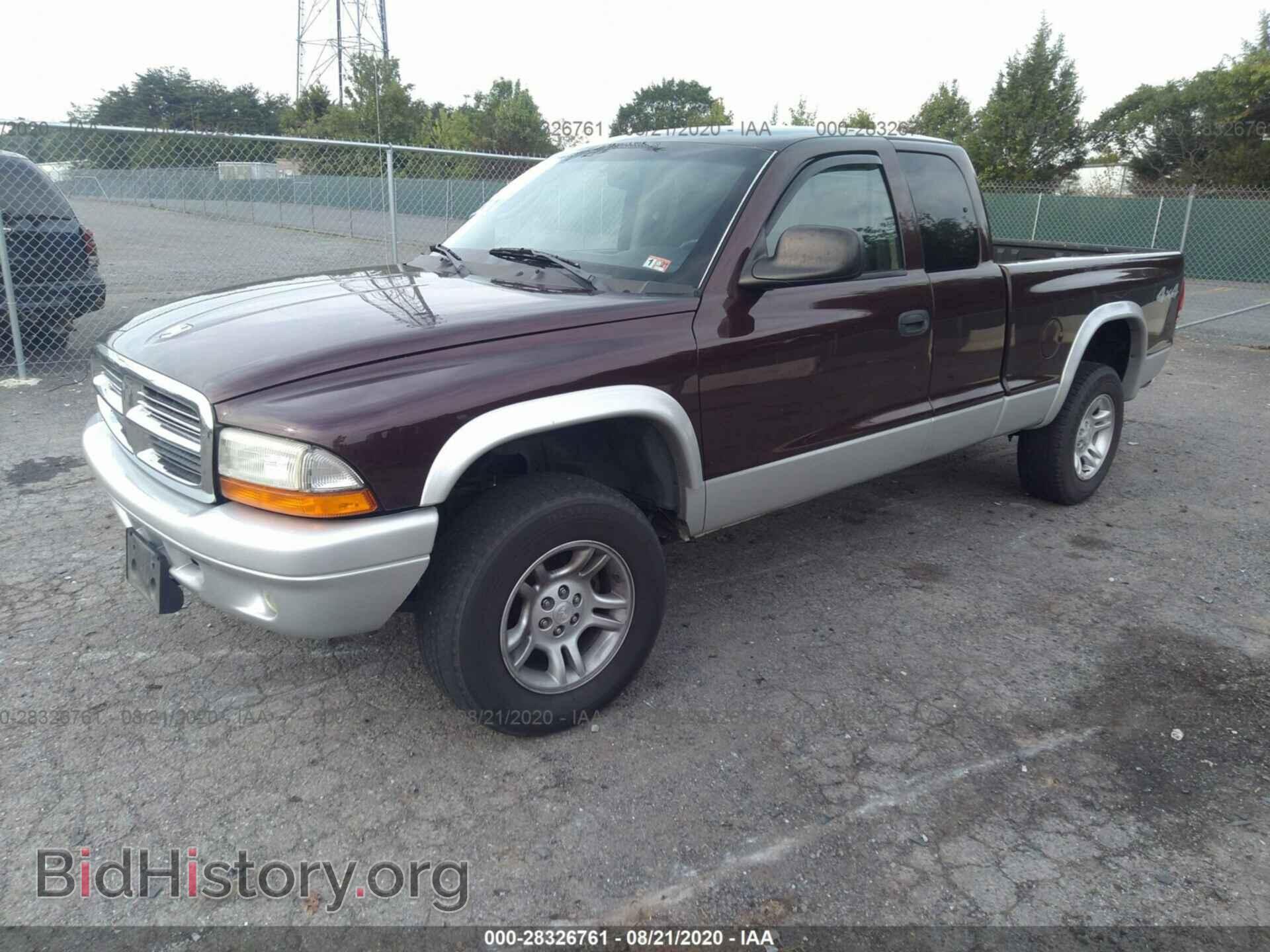 2004 DODGE DAKOTA - VIN: 1D7HG42N24S651662 - Фото 2
