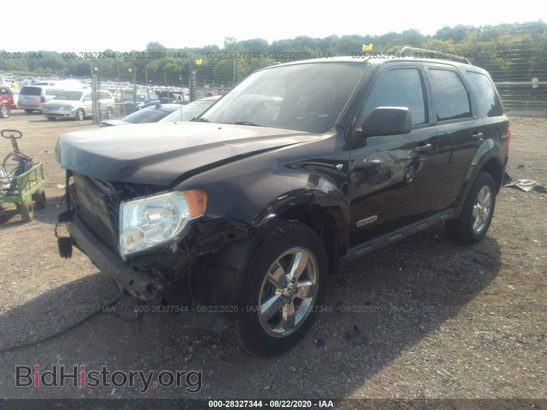 2008 FORD ESCAPE - VIN: 1FMCU93118KC81537 - Фото 2