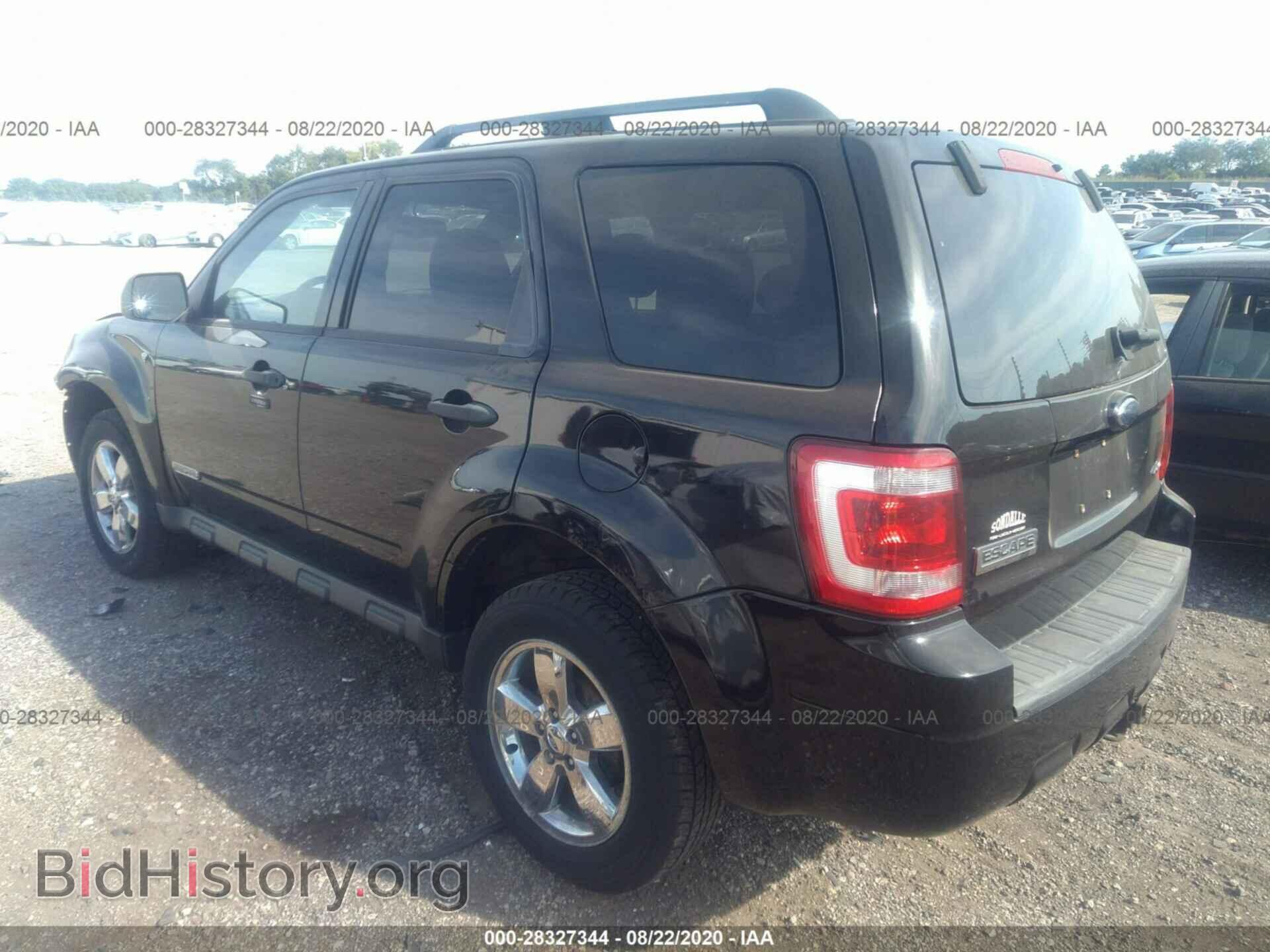2008 FORD ESCAPE - VIN: 1FMCU93118KC81537 - Фото 3