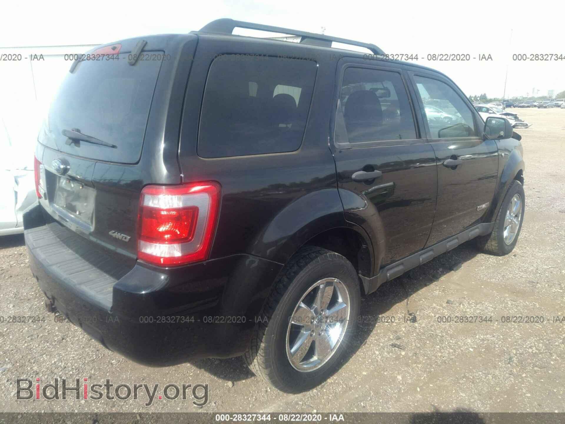 2008 FORD ESCAPE - VIN: 1FMCU93118KC81537 - Фото 4