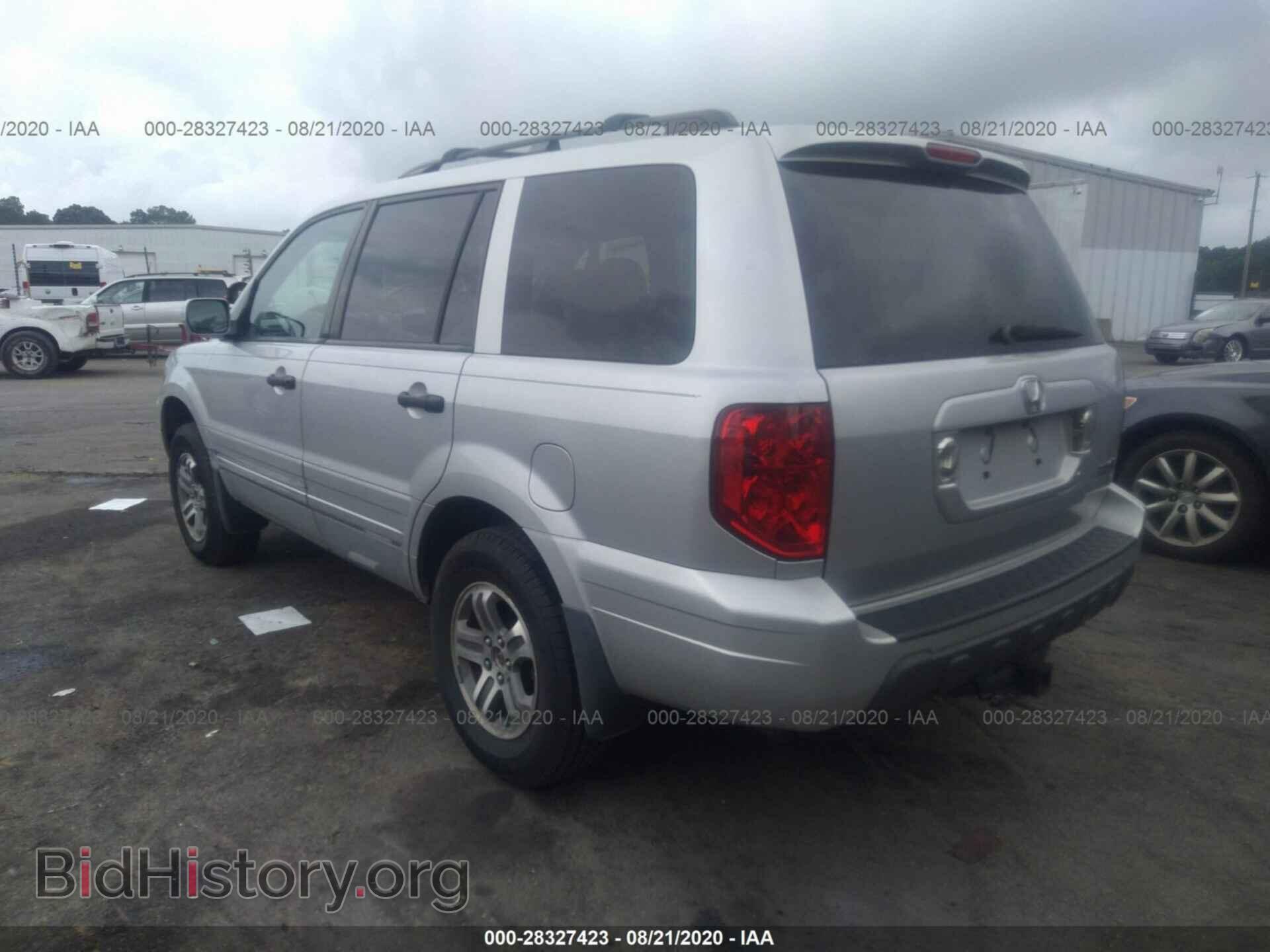 2005 HONDA PILOT - VIN: 2HKYF18775H515984 - Фото 3