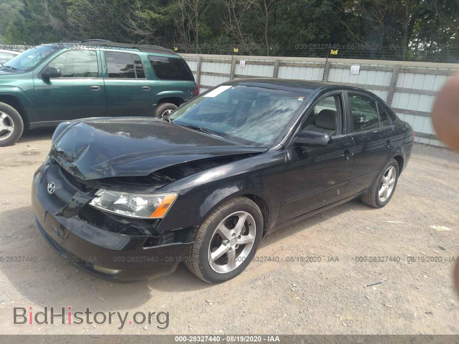 2007 HYUNDAI SONATA - VIN: 5NPEU46F37H216077 - Фото 2