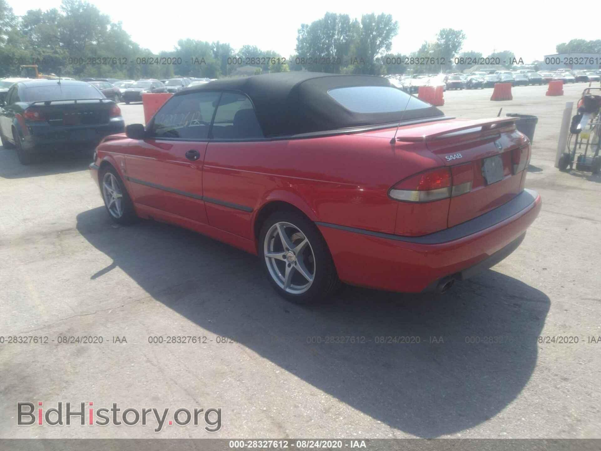 2002 SAAB 9-3 - VIN: YS3DP75G727015366 - Фото 3