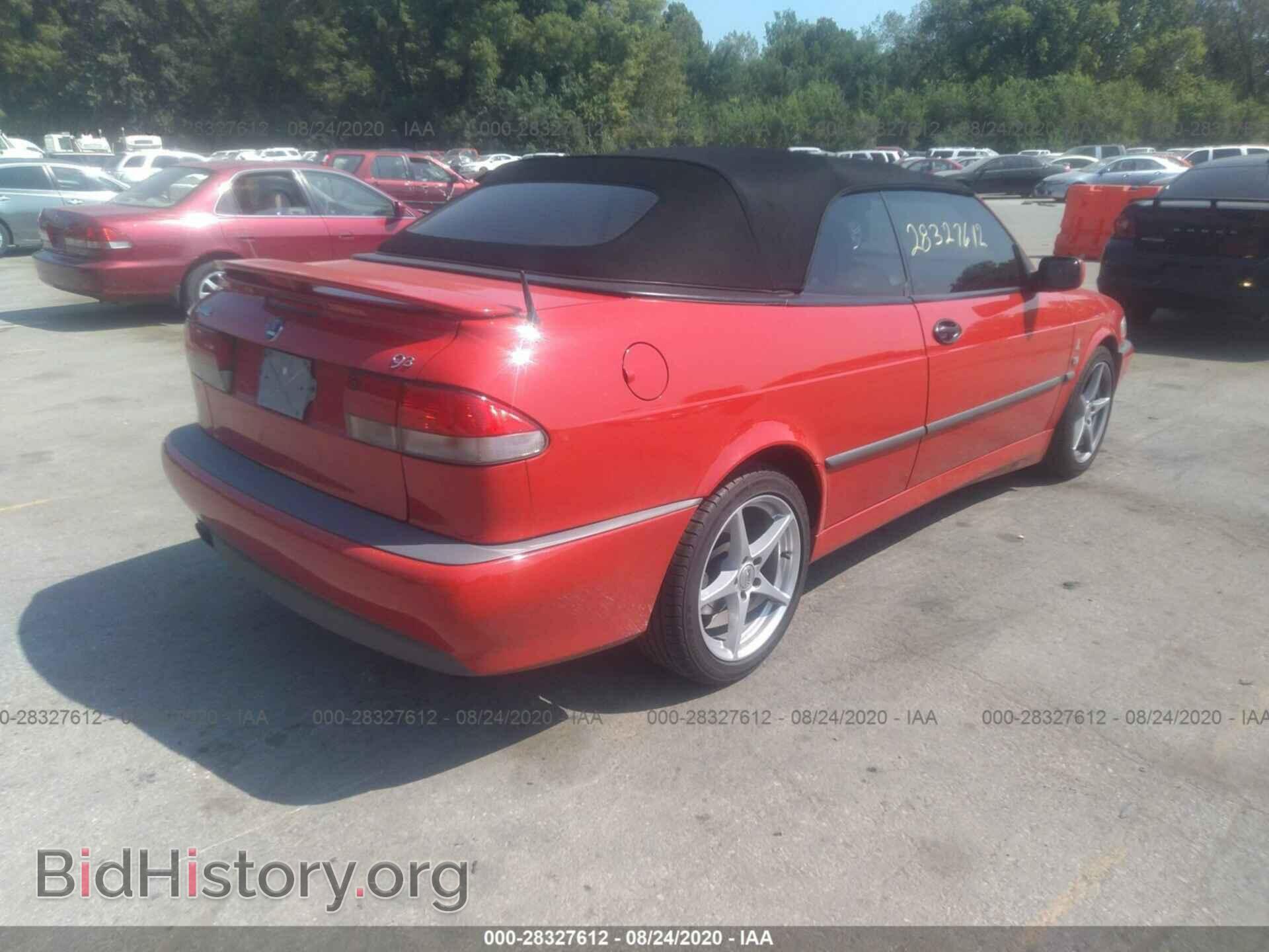 2002 SAAB 9-3 - VIN: YS3DP75G727015366 - Фото 4