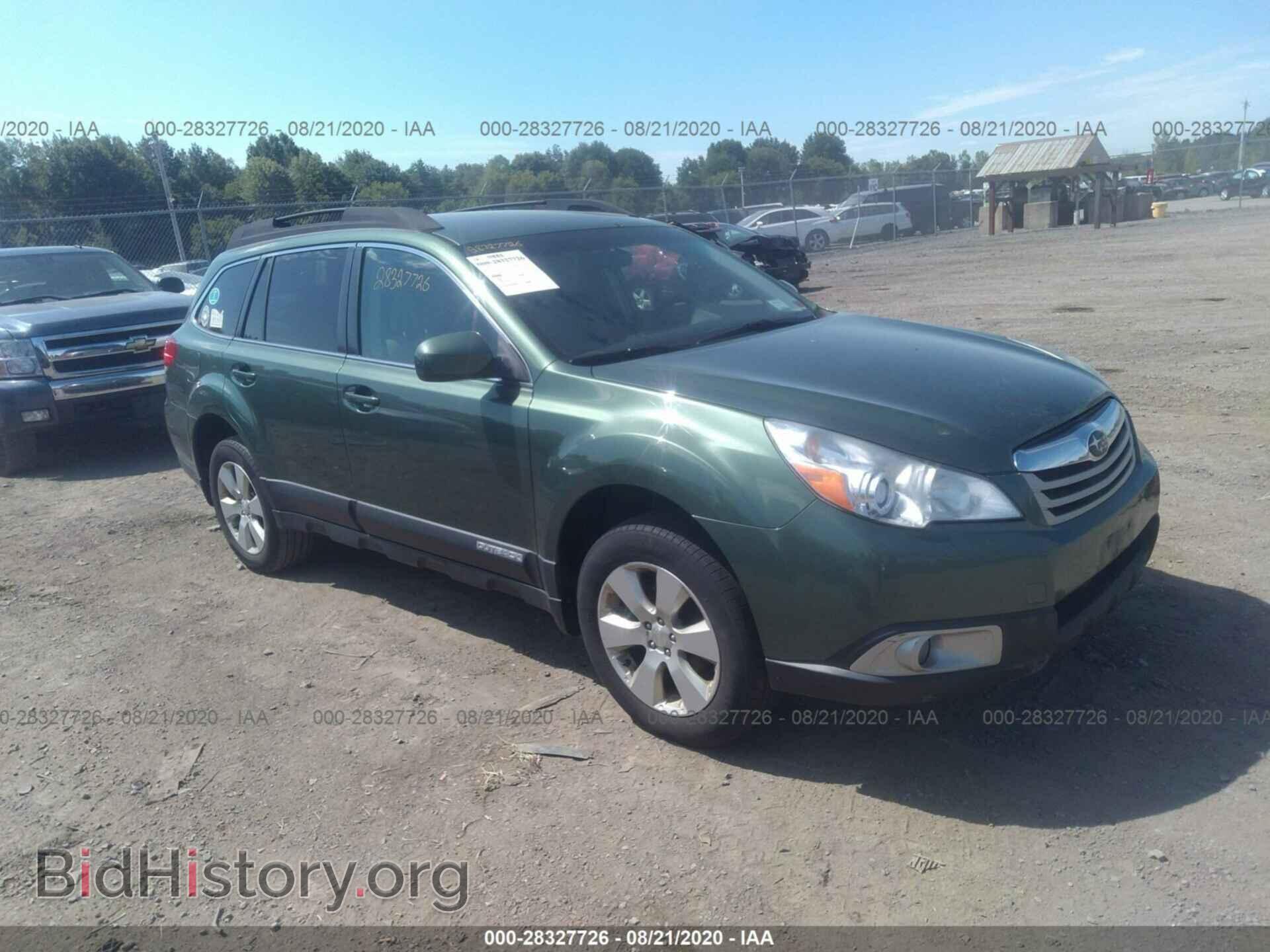 Фотография 4S4BRBCC0C3209219 - SUBARU OUTBACK 2012